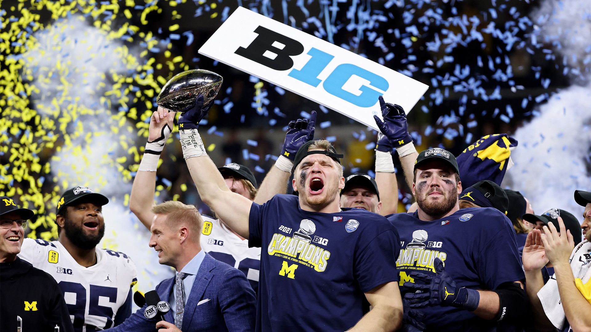 Big 10 Conference Football michigan