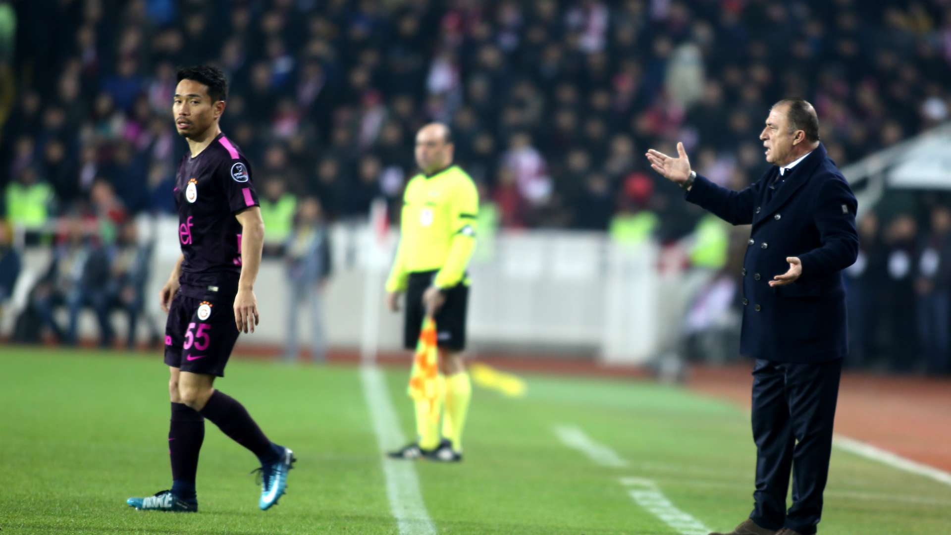 Yuto Nagatomo Fatih Terim Galatasaray 02042018