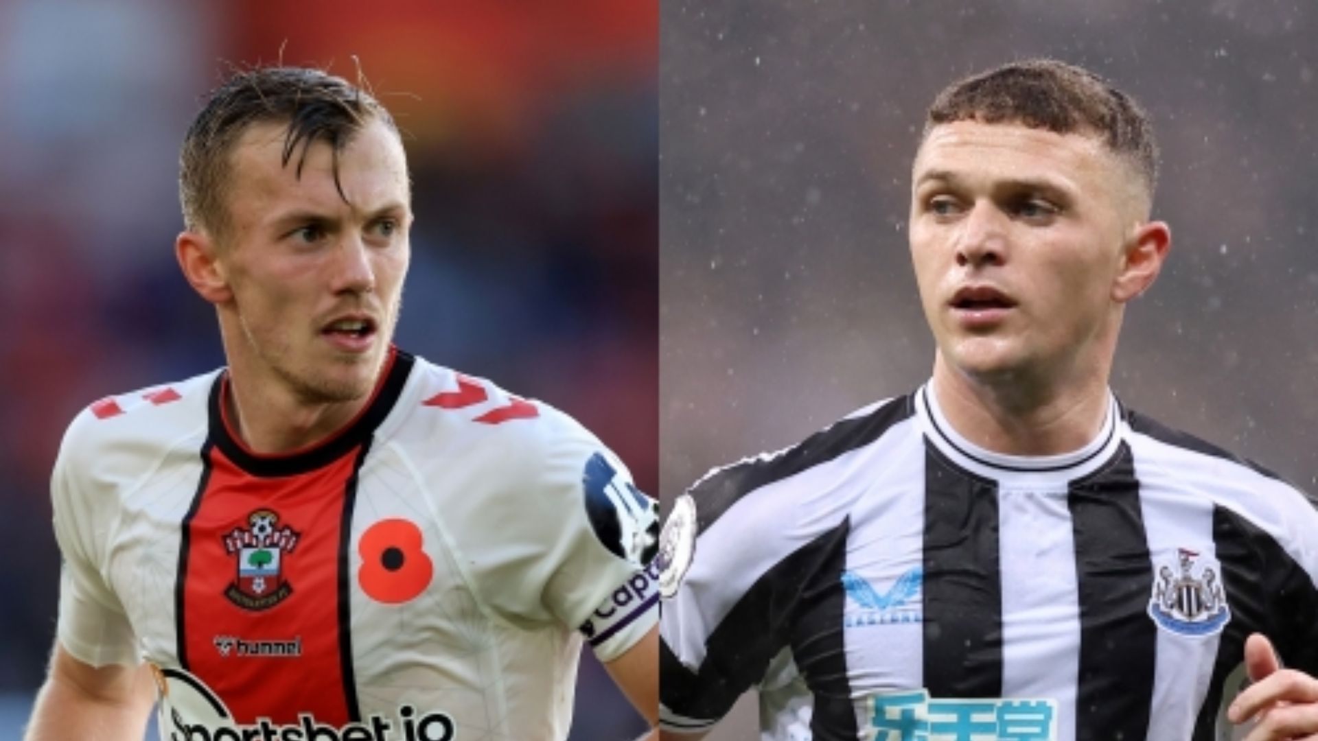 James Ward-Prowse Southampton Kieran Trippier Newcastle