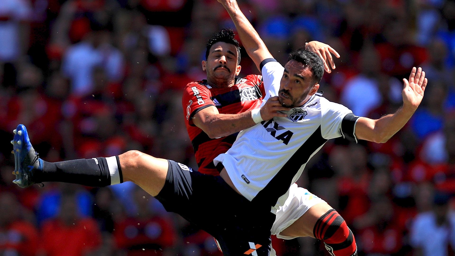 Henrique Dourado Tiago Alves Flamengo Ceara Brasileirao Serie A 02092018