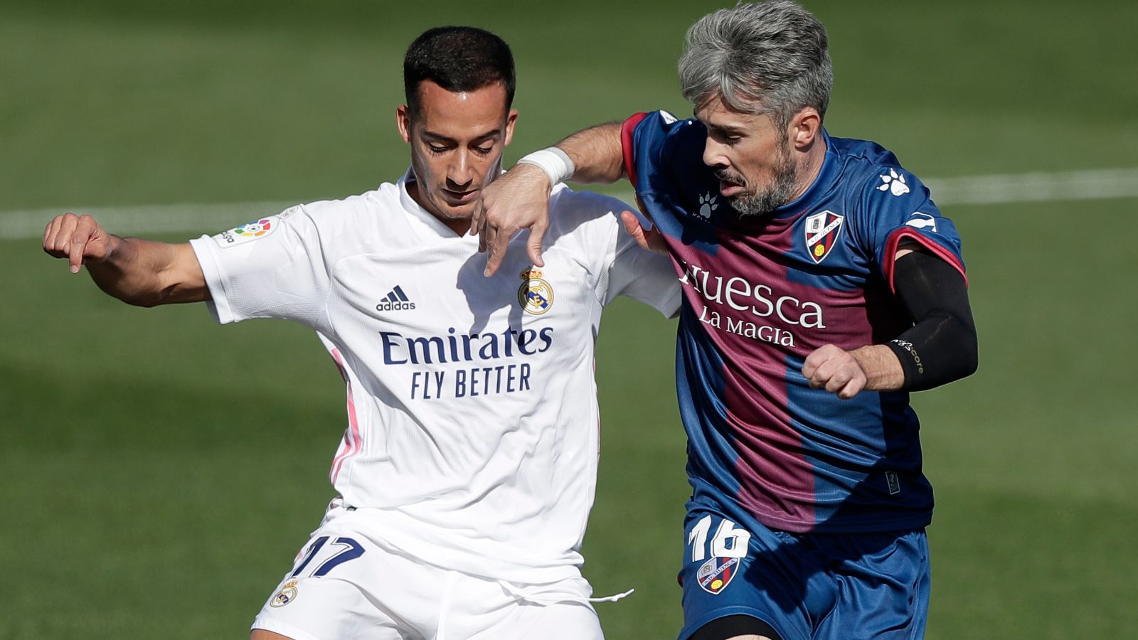 LUCAS VAZQUEZ REAL MADRID HUESCA LALIGA
