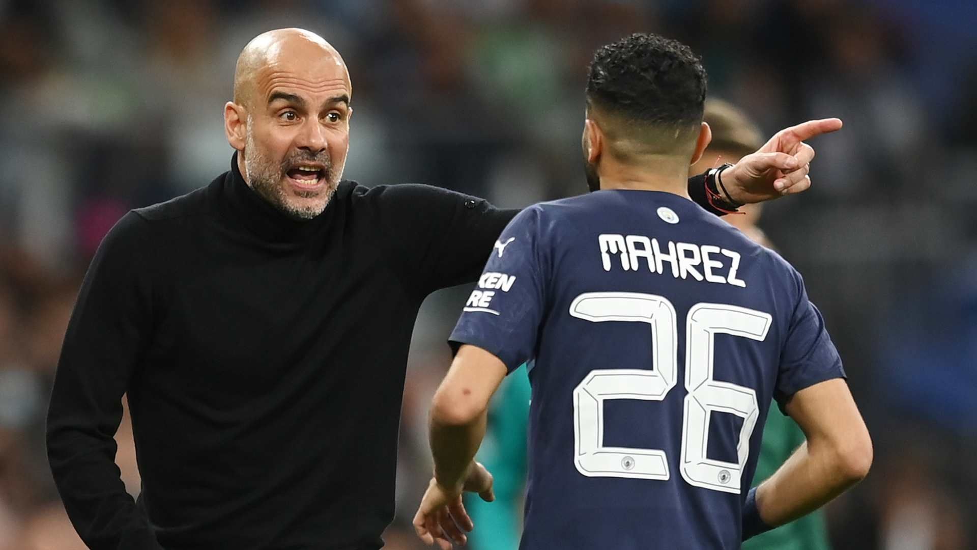 20230729 Pep Guardiola Riyad Mahrez