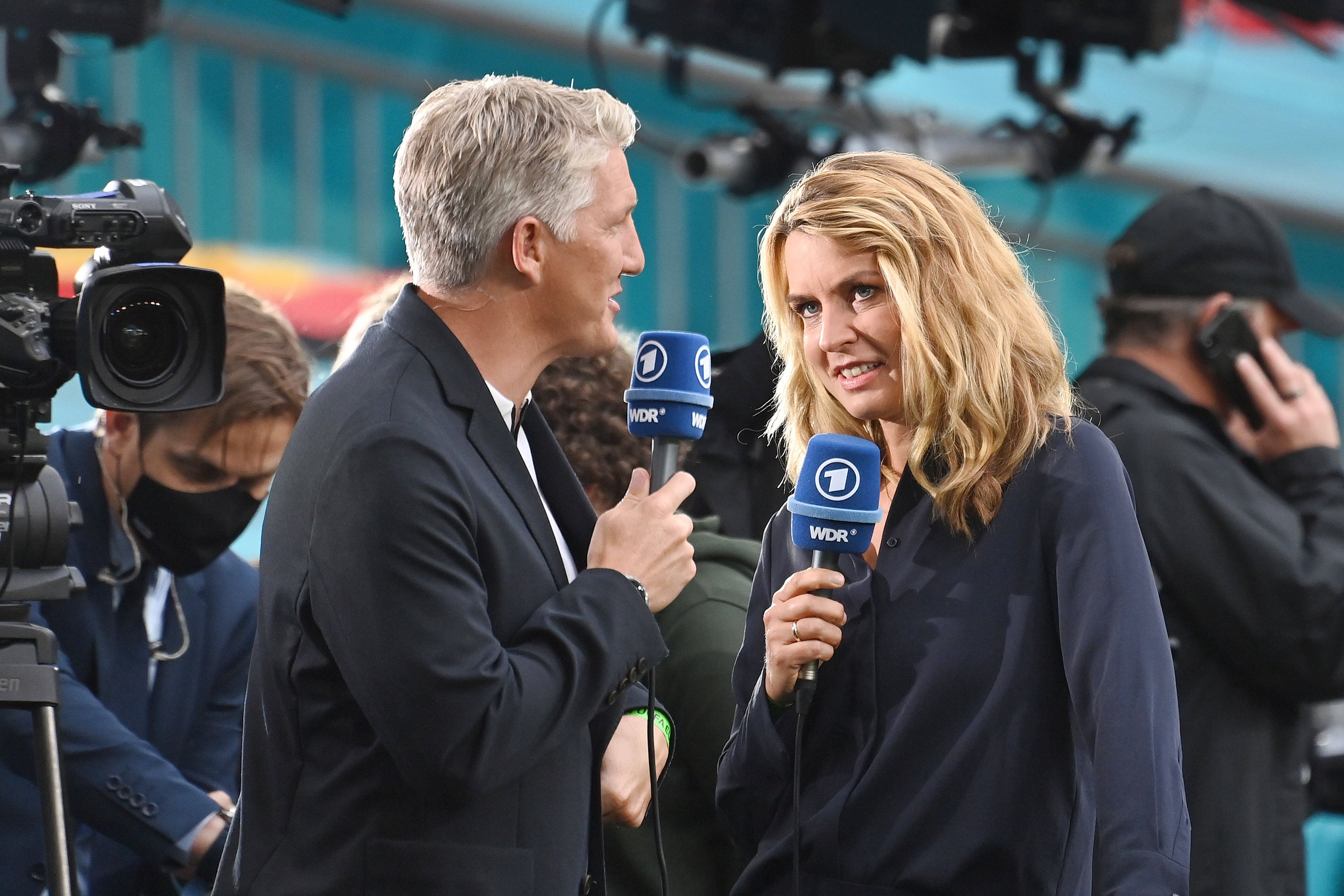 GER ONLY Jessy Wellmer  Bastian Schweinsteiger