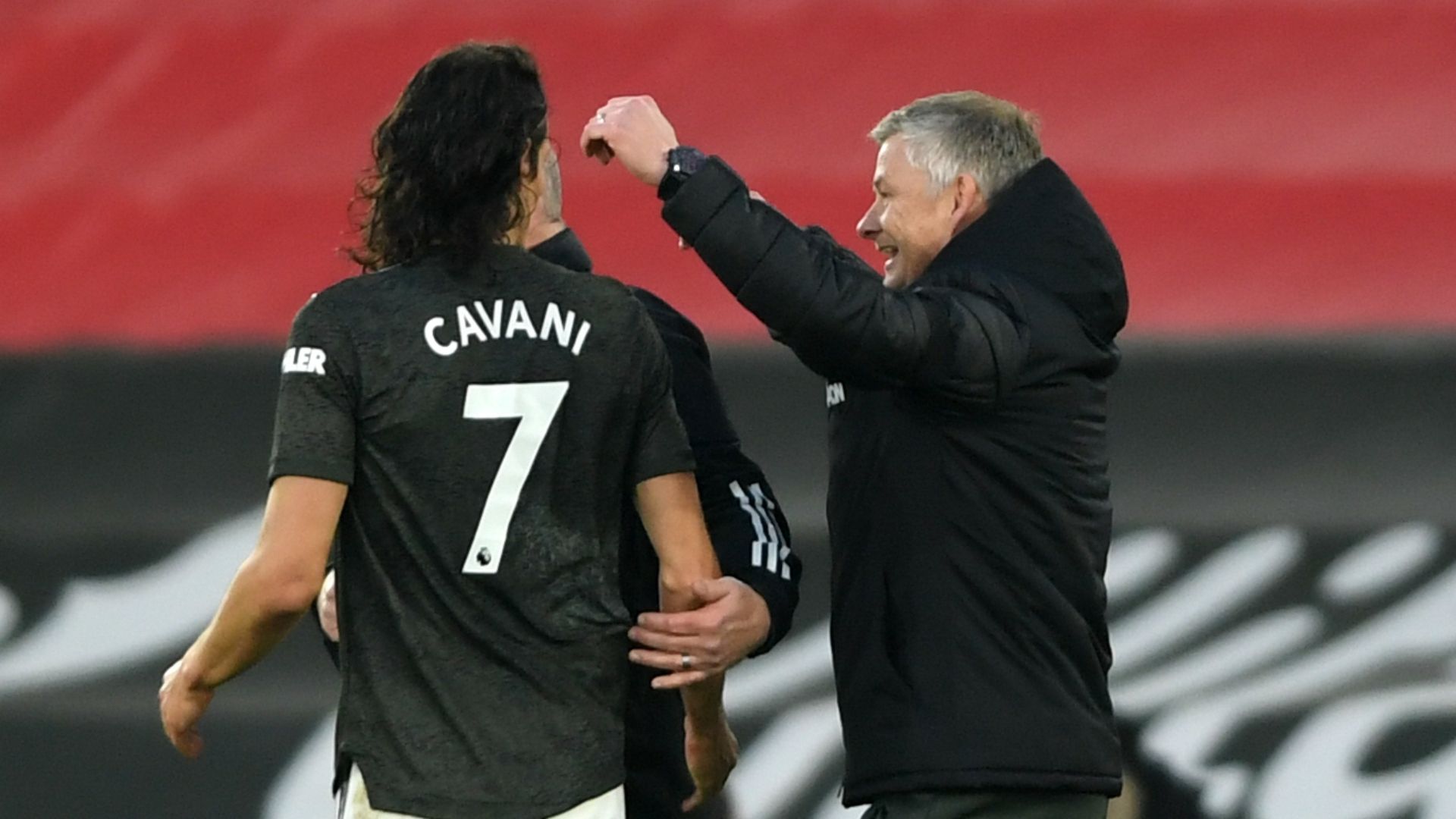 Edinson Cavani, Ole Gunnar Solskjaer Manchester United