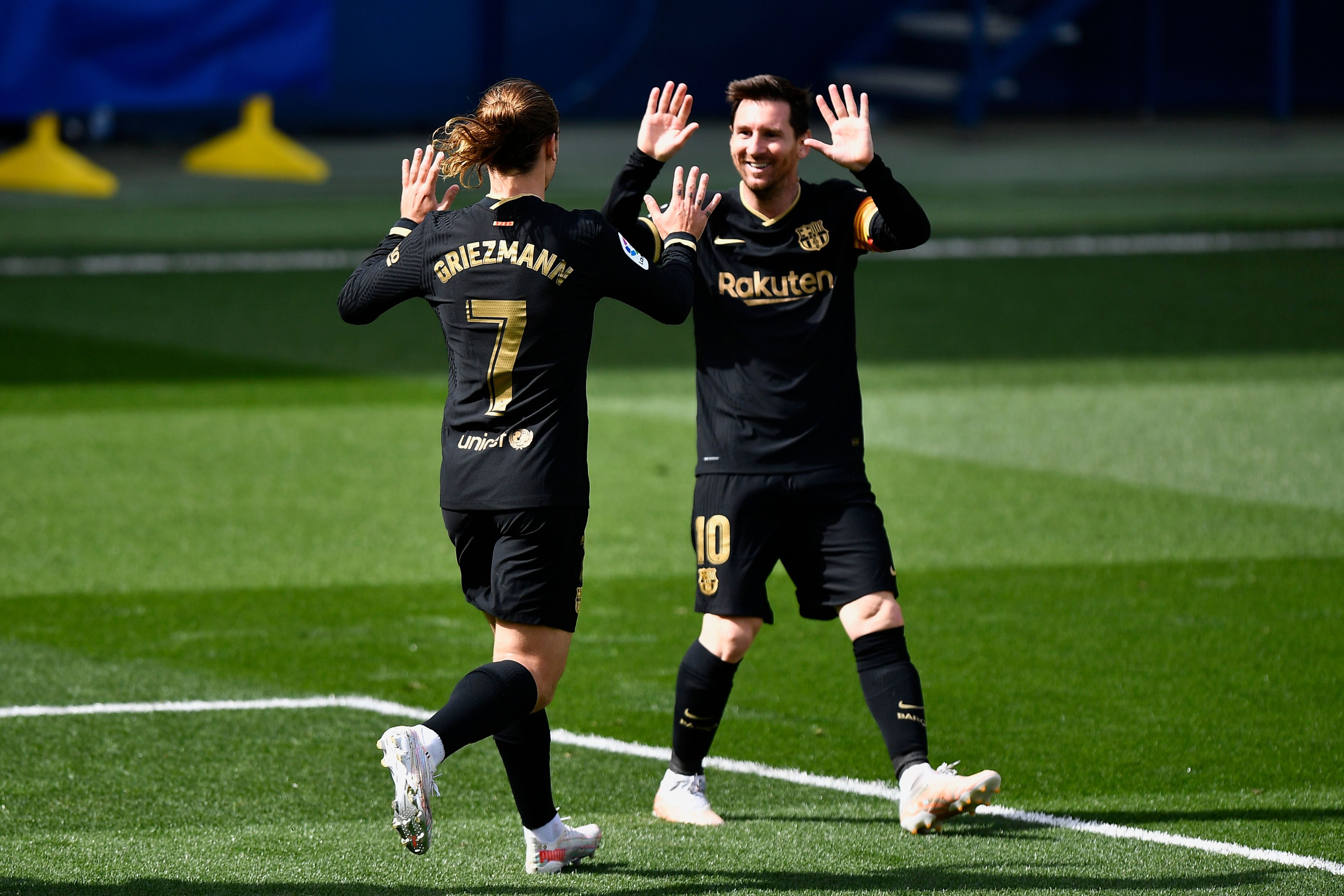 Antoine Griezmann Messi Barcelona