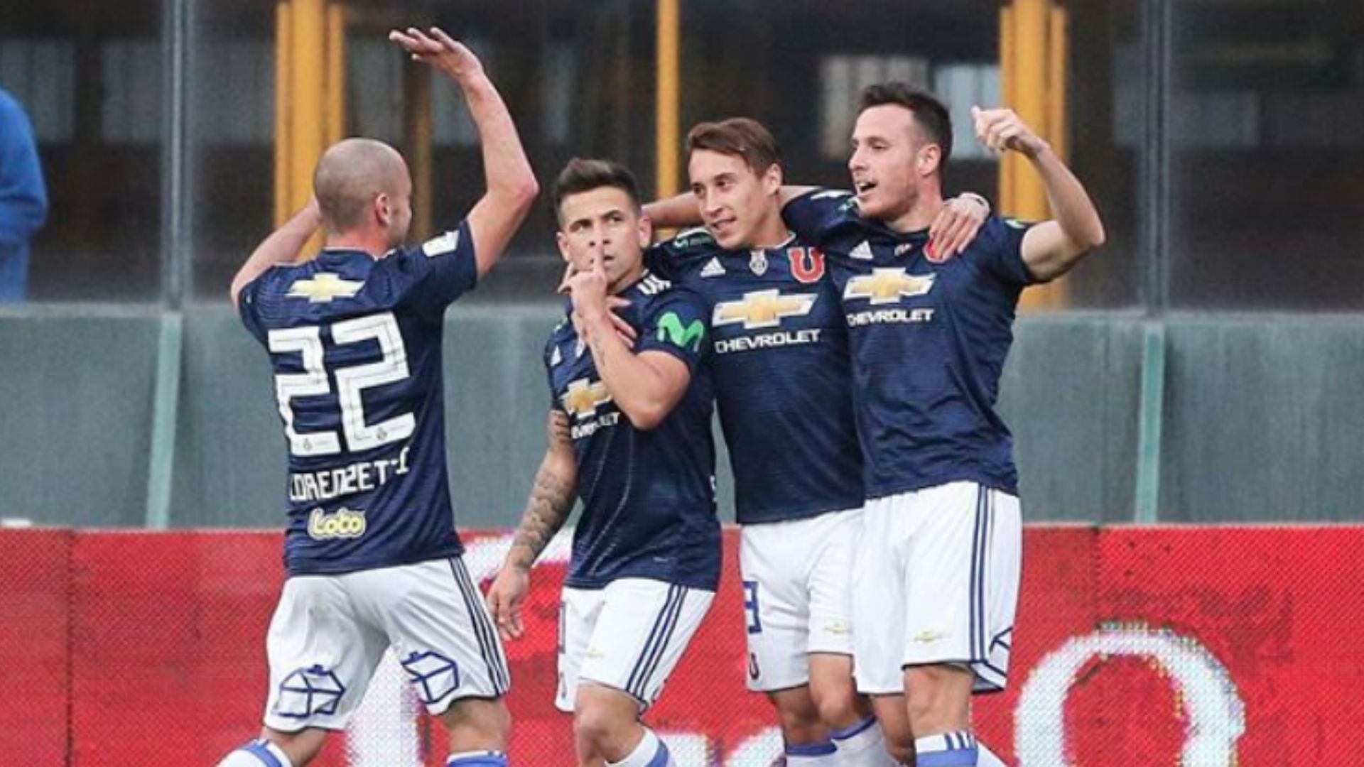 110818 Universidad de Chile Unión Española Gustavo Lorenzetti Yeferson Soteldo Francisco Arancibia Ángelo Henríquez