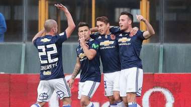 110818 Universidad de Chile Unión Española Gustavo Lorenzetti Yeferson Soteldo Francisco Arancibia Ángelo Henríquez