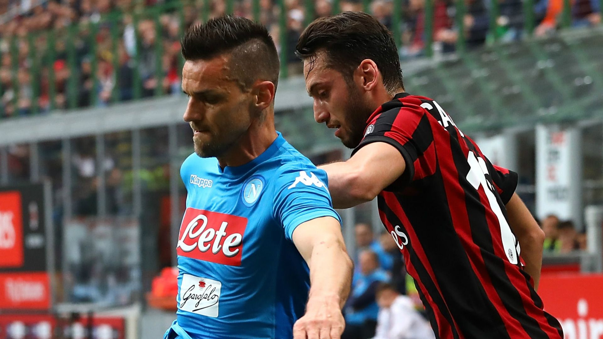 Christian Maggio Hakan Calhanoglu