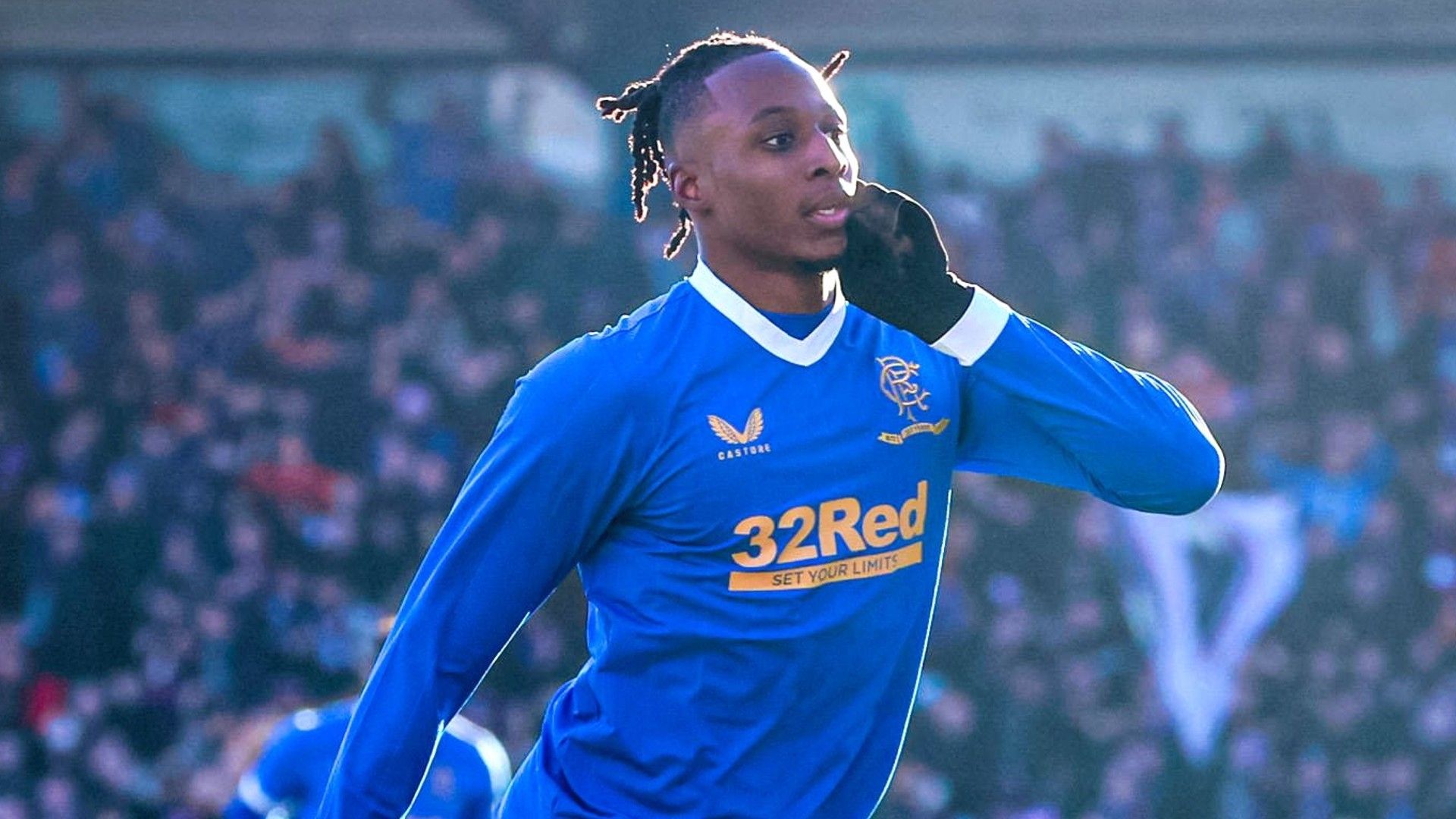 Rangers and Nigeria midfielder Joe Aribo.
