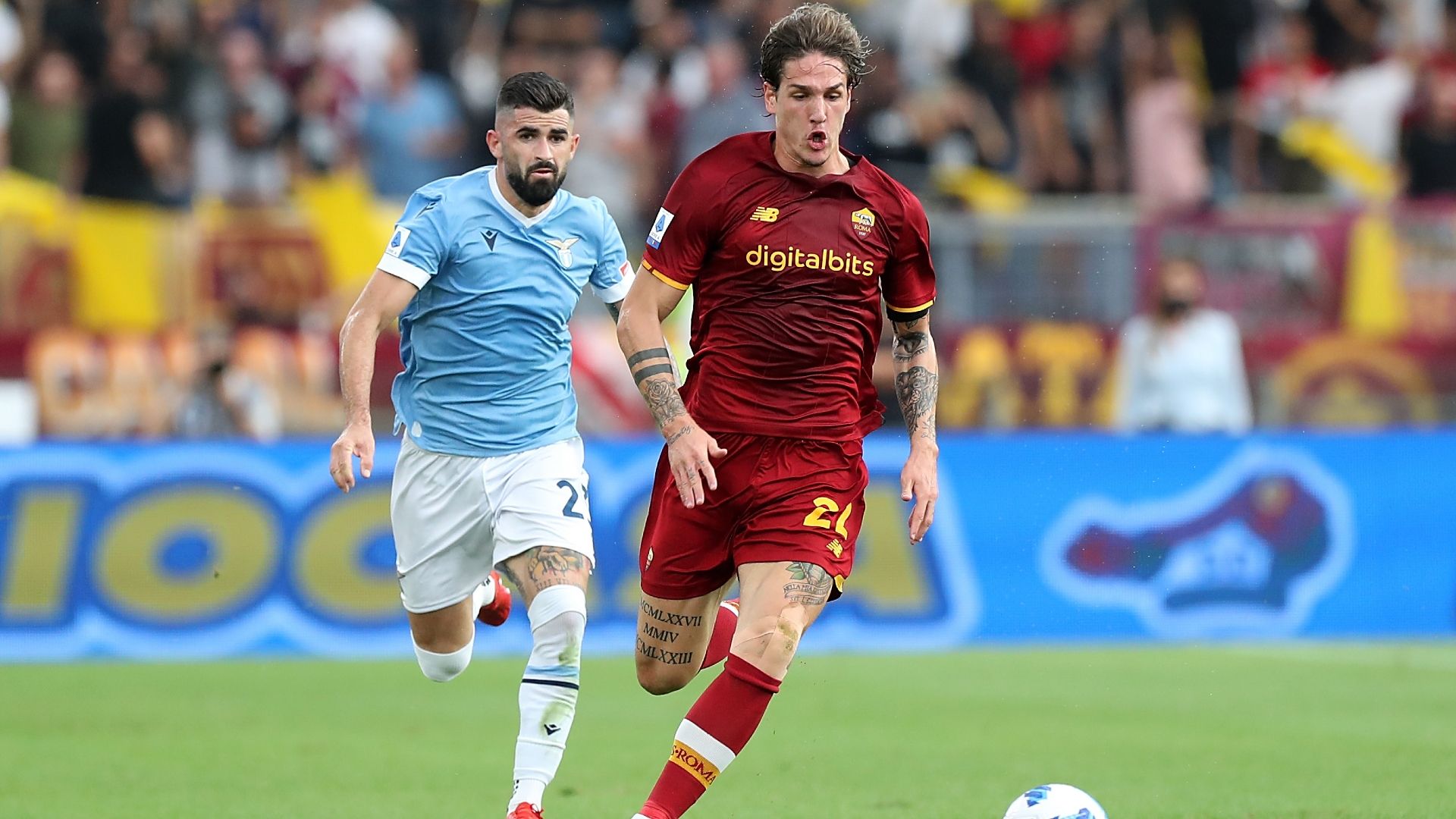 hysaj zaniolo lazio roma serie a 2020/21