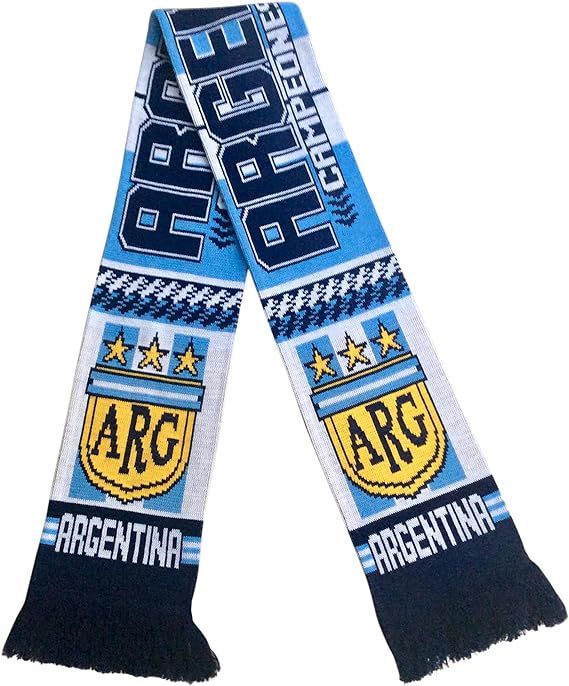 وشاح للمشجعين بشعار منتخب الأرجنتين 