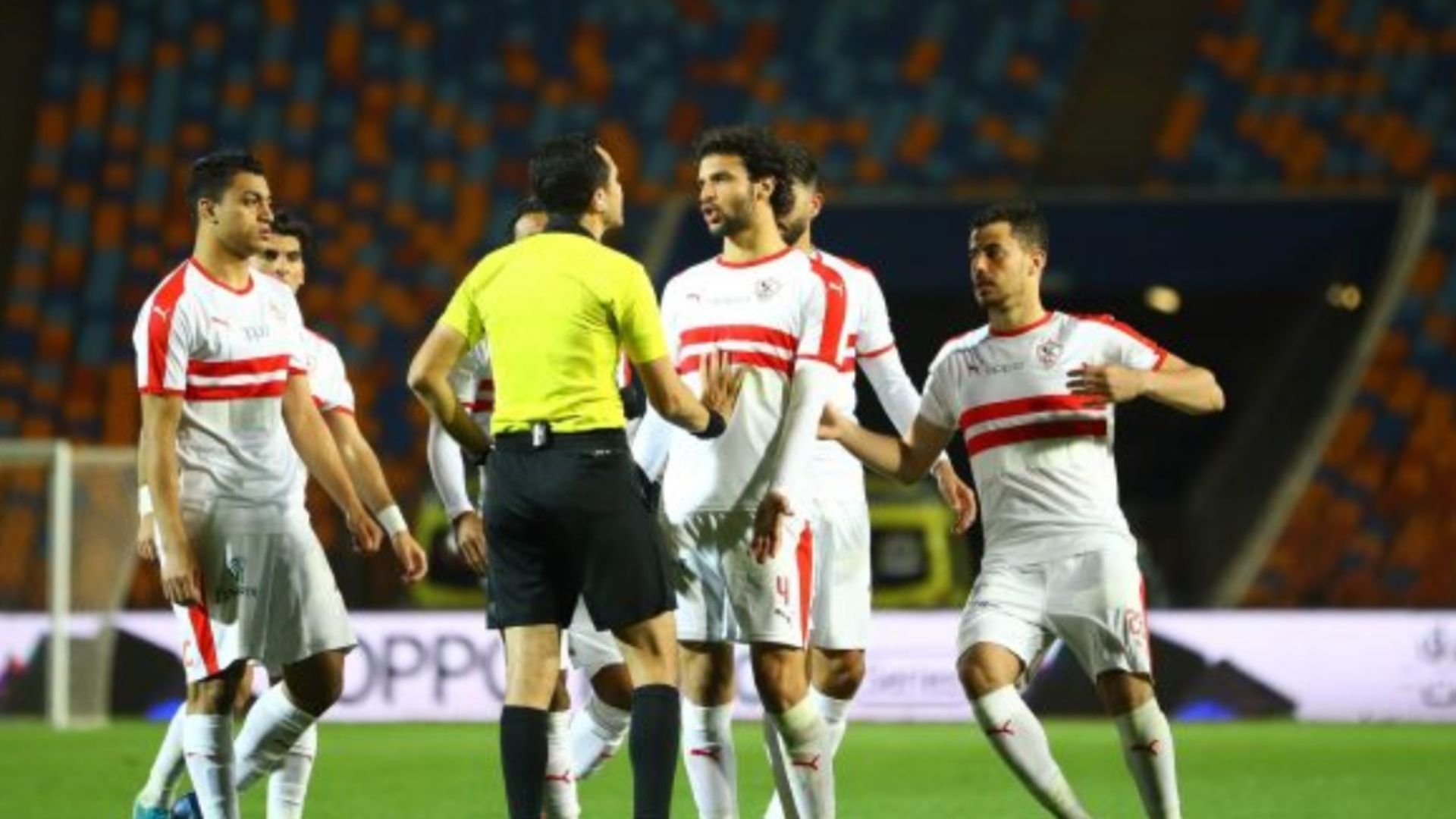 الزمالك - أسوان - الحكم طارق سامي