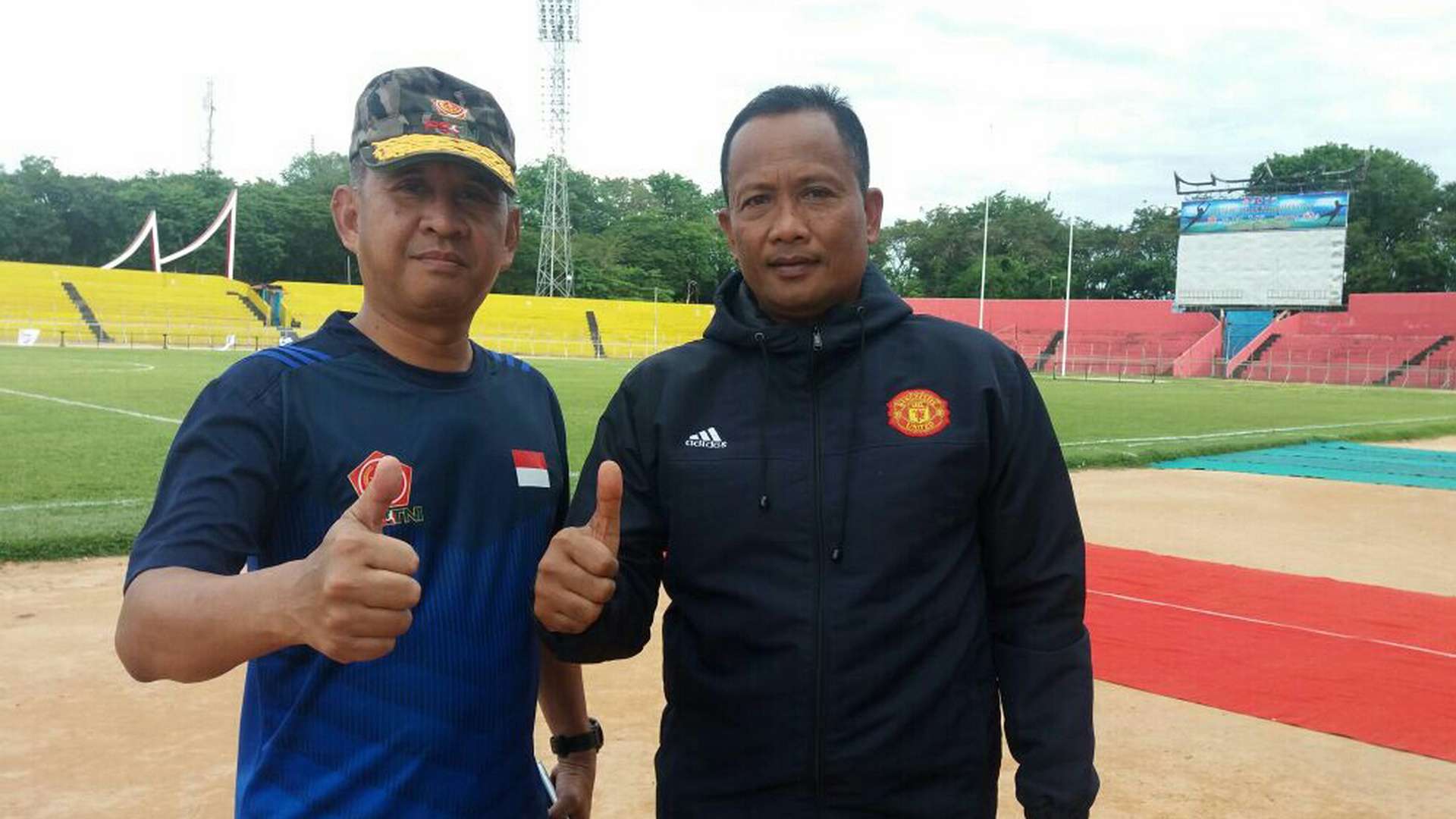PS TNI Brigjen Rudi Yulianto dan asisten Letnan Kolonel CPM Zainul Arifin