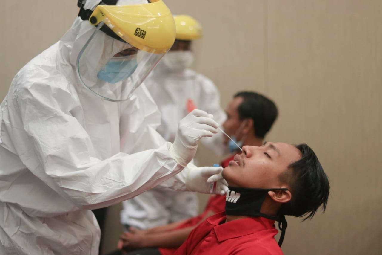 Timnas Indonesia U-19 Tes COVID19