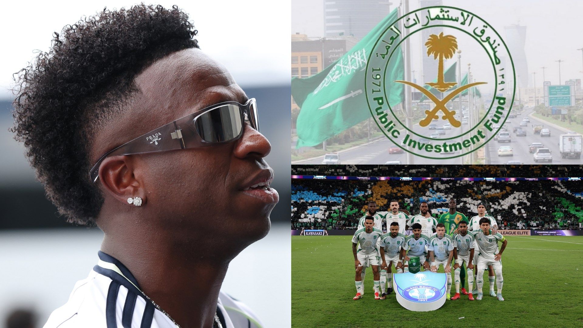 Vinicius Junior Public Investment Fund Al Ahli