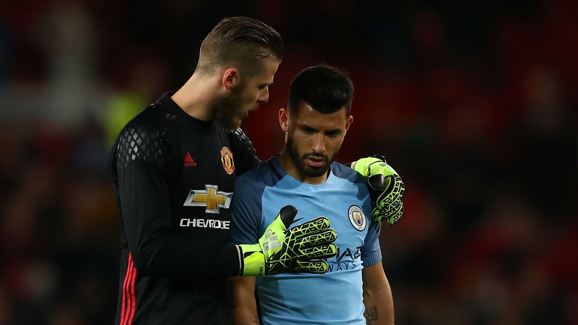 David de Gea Sergio Aguero