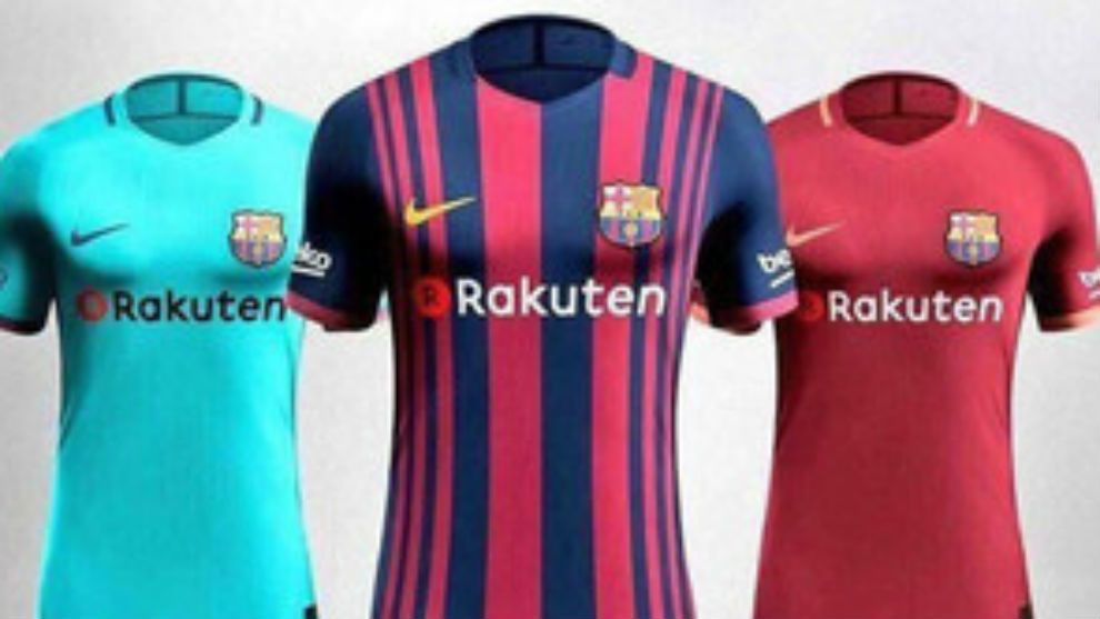 Maillots Barça 2017-2018