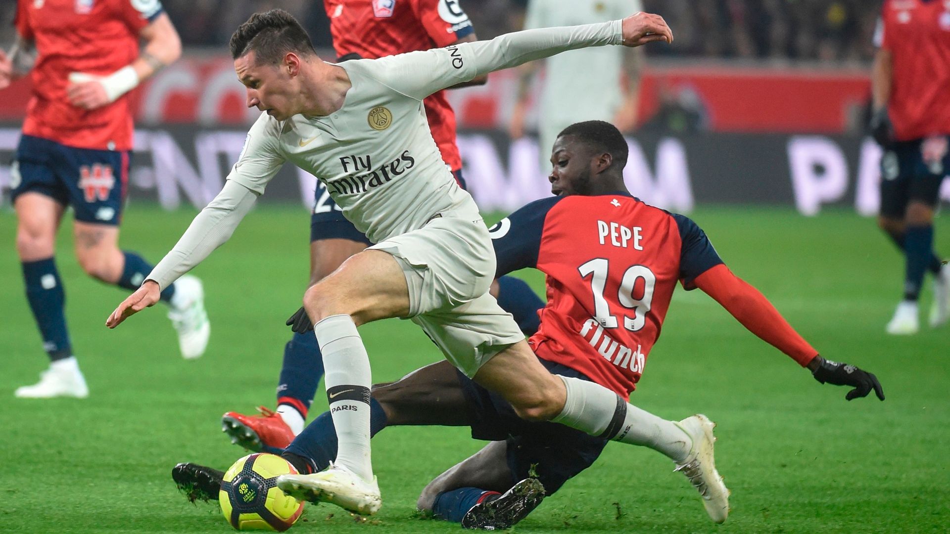 Draxler Pepe Lille PSG 14042019