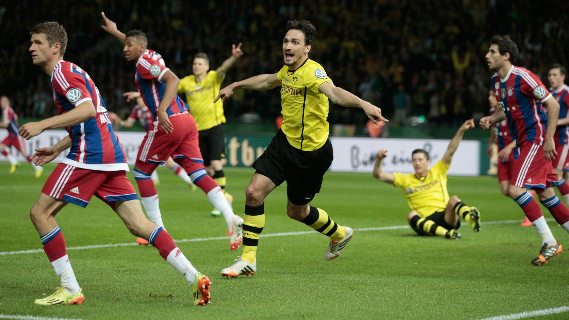 Dortmund Bayern DFB Pokal 2014