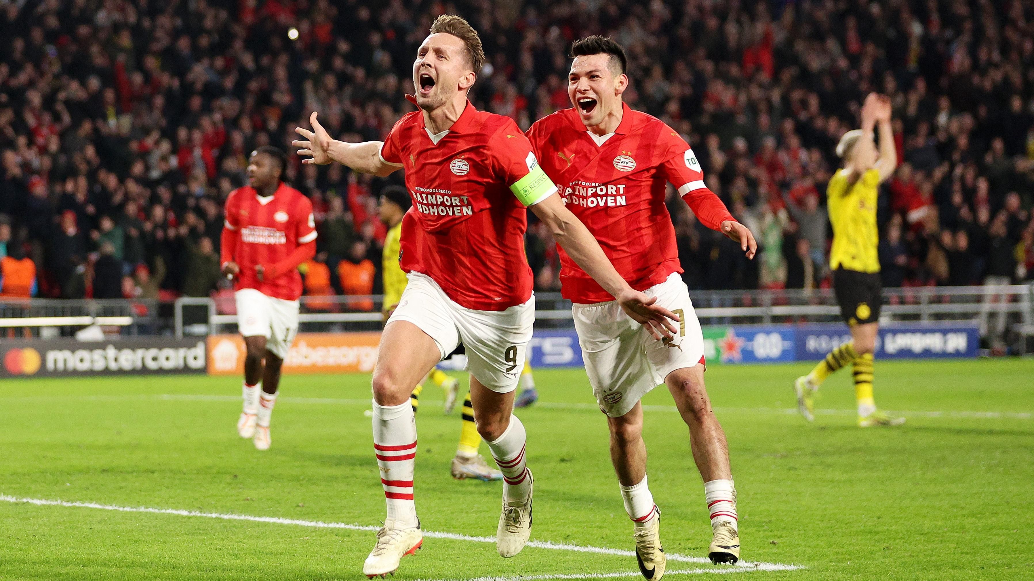 Luuk de Jong of PSV Eindhoven