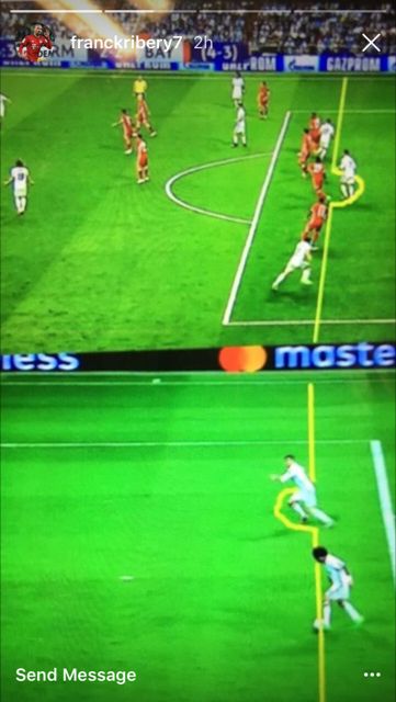 Frank Ribery Bayern Munich Champions League