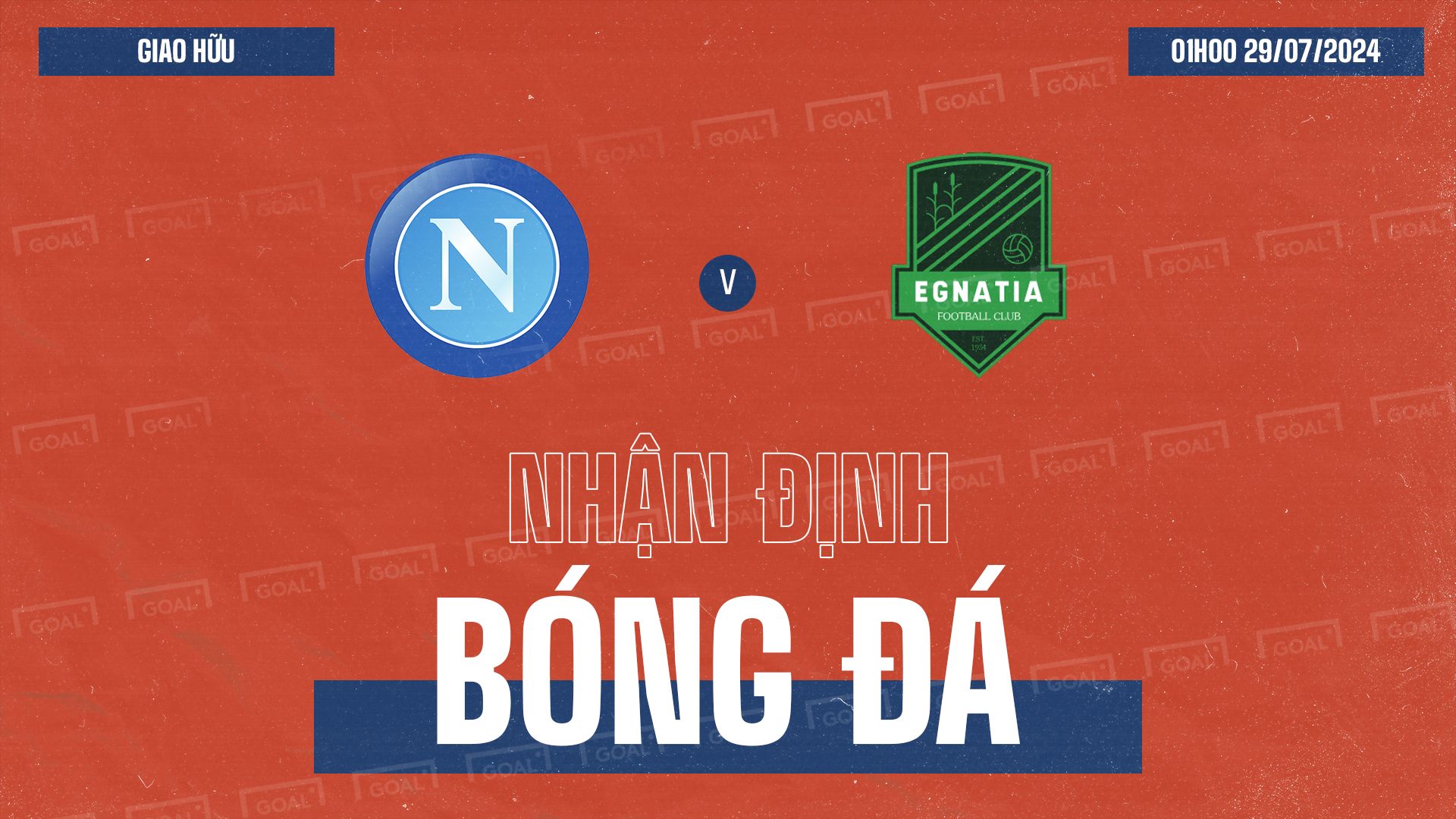 Napoli vs Egnatia Rrogozhine Club Friendlies GFX