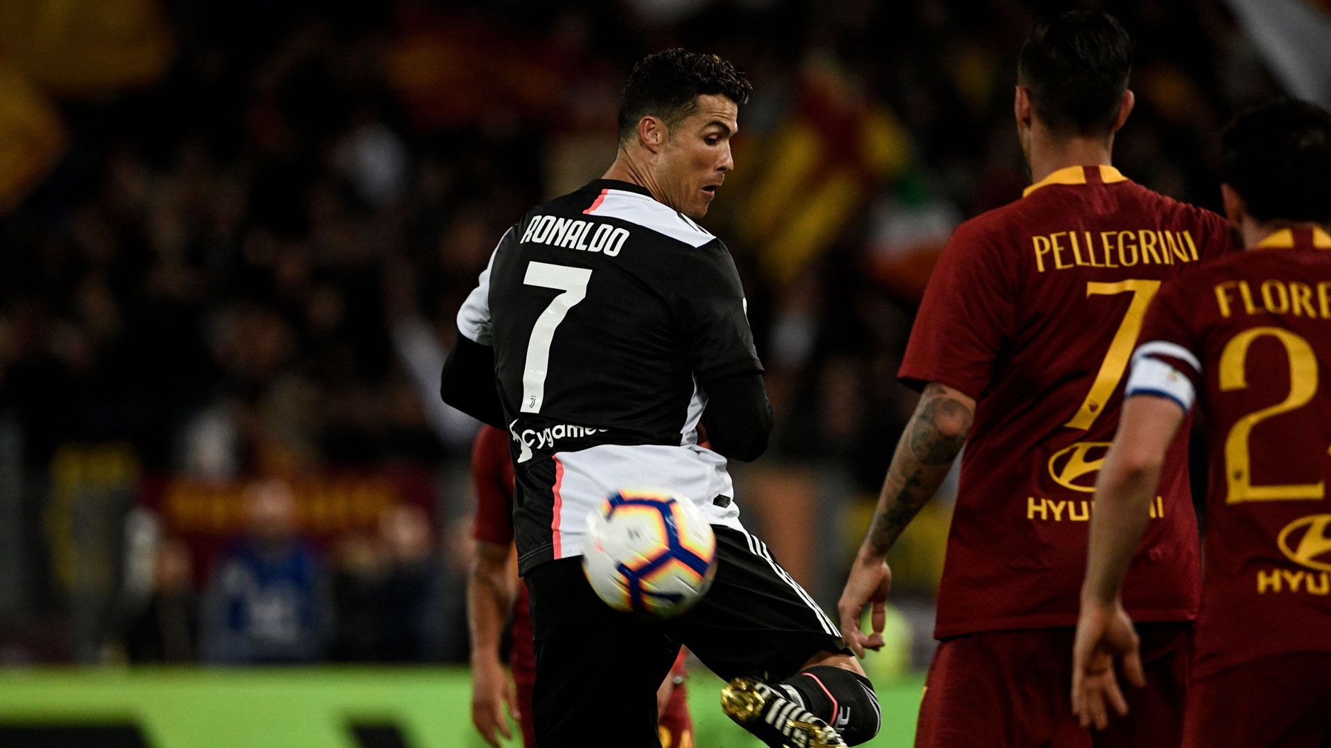 Cristiano Ronaldo Juventus Turin AS Rom Serie A