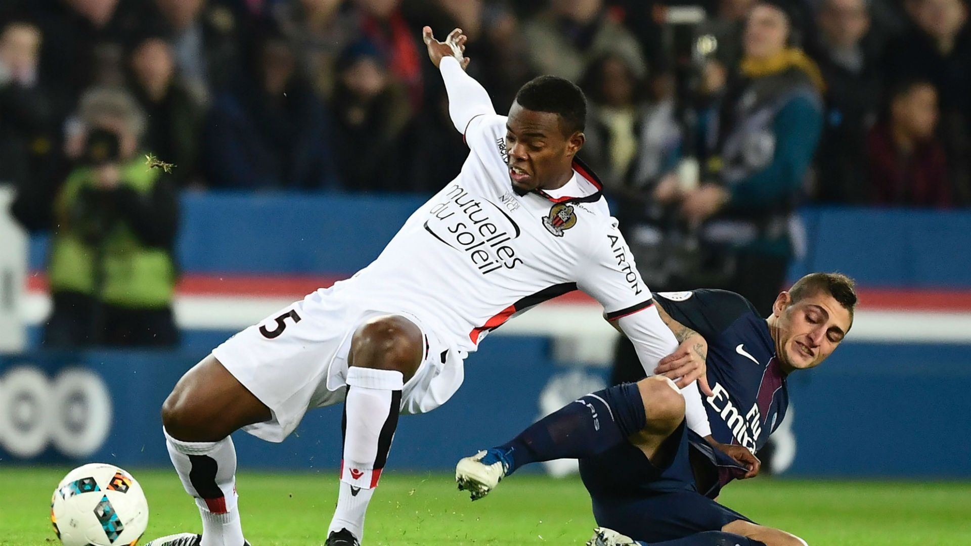 PSG Nice Cyprien Verratti