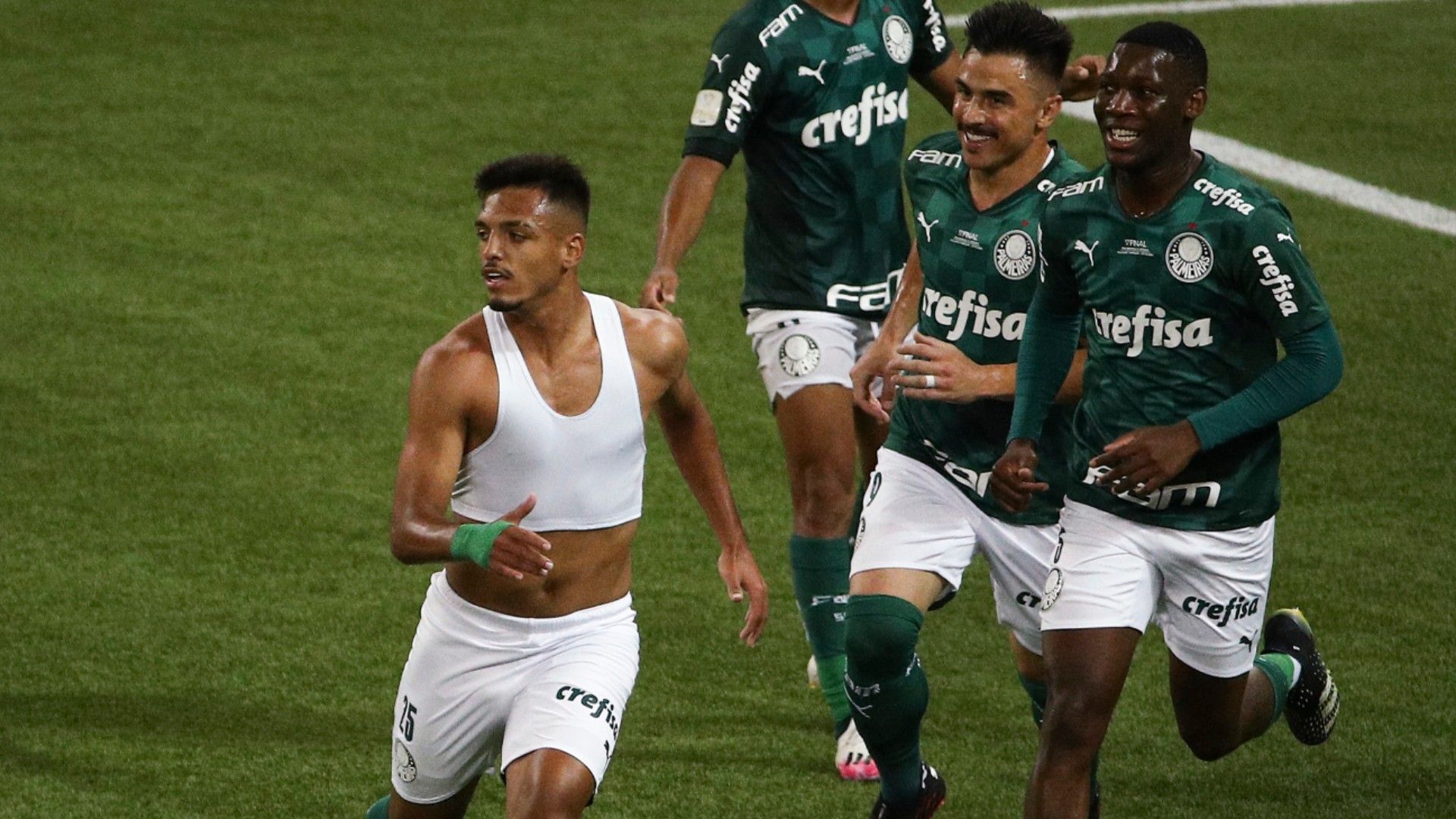 Gabriel Menino Willian Bigode Patrick de PaulaPalmeiras Grêmio final Copa do Brasil 2020 07 03 2021