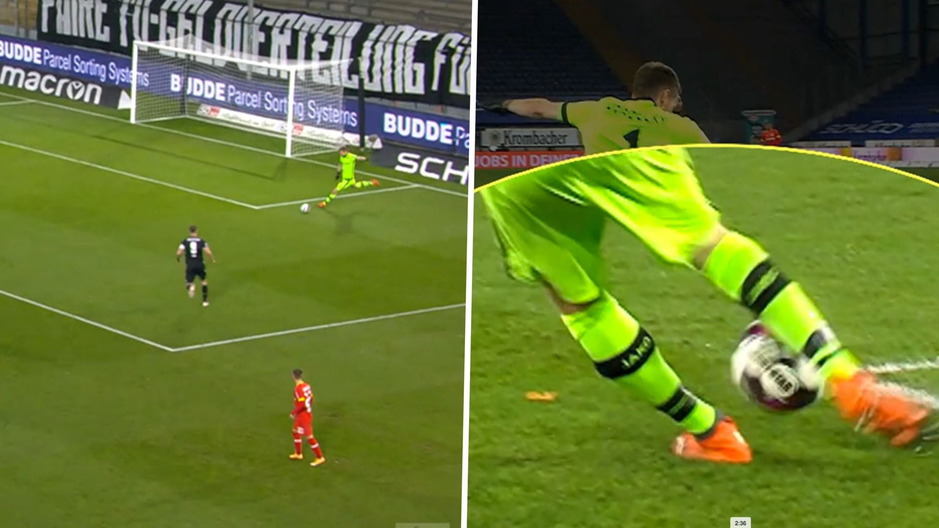 GFX Lukas Hradecky Arminia Bielefeld Bayer Leverkusen 2020