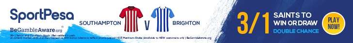 Southampton v Brighton SportPesa offer