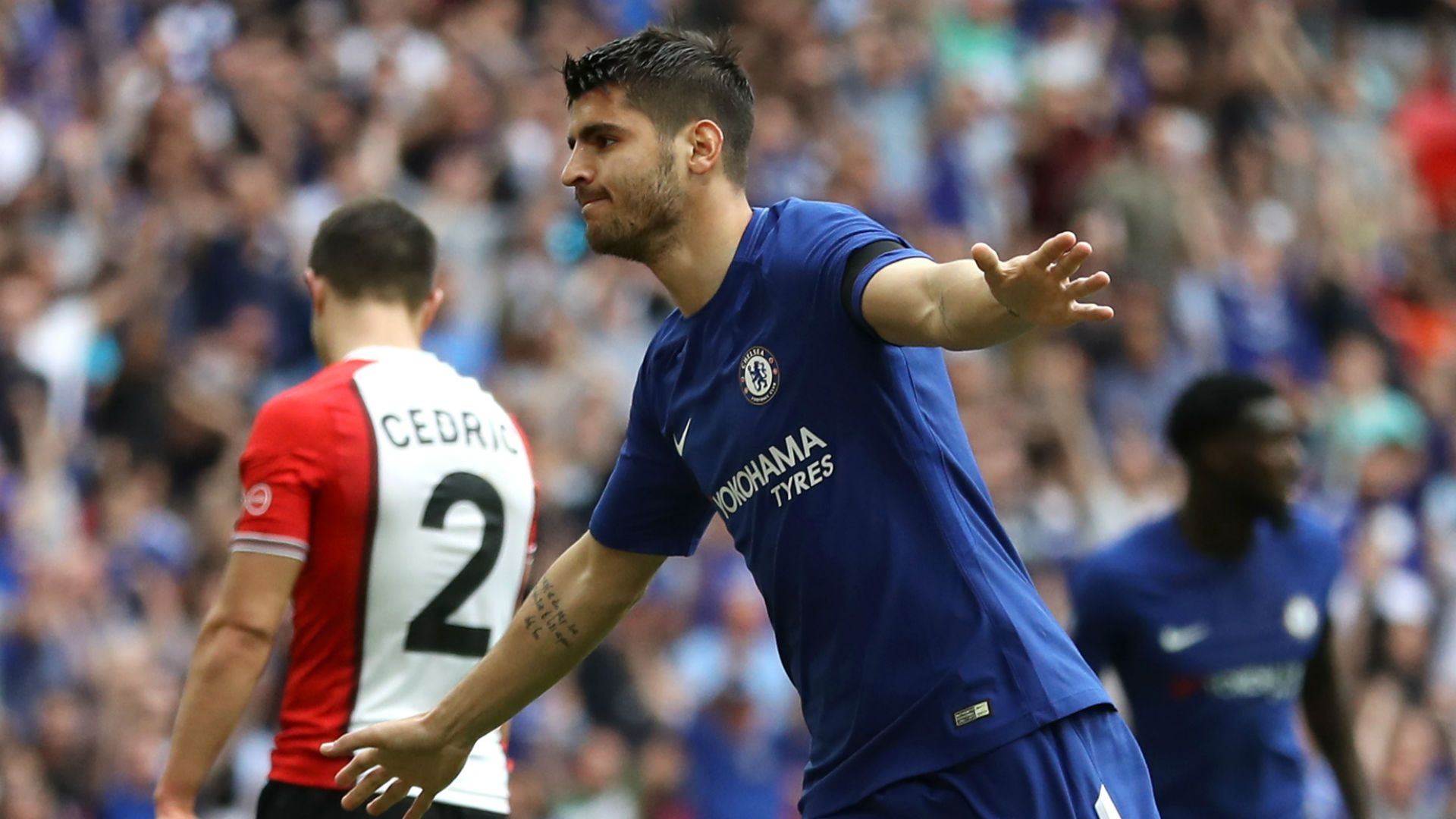 Alvaro Morata Chelsea Southampton
