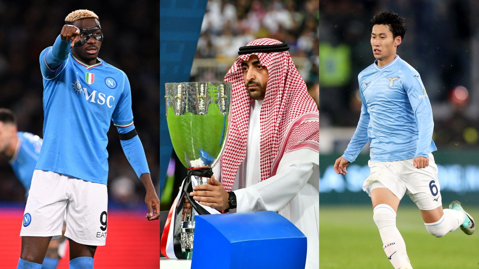 Supercoppa Osimhen Kamada