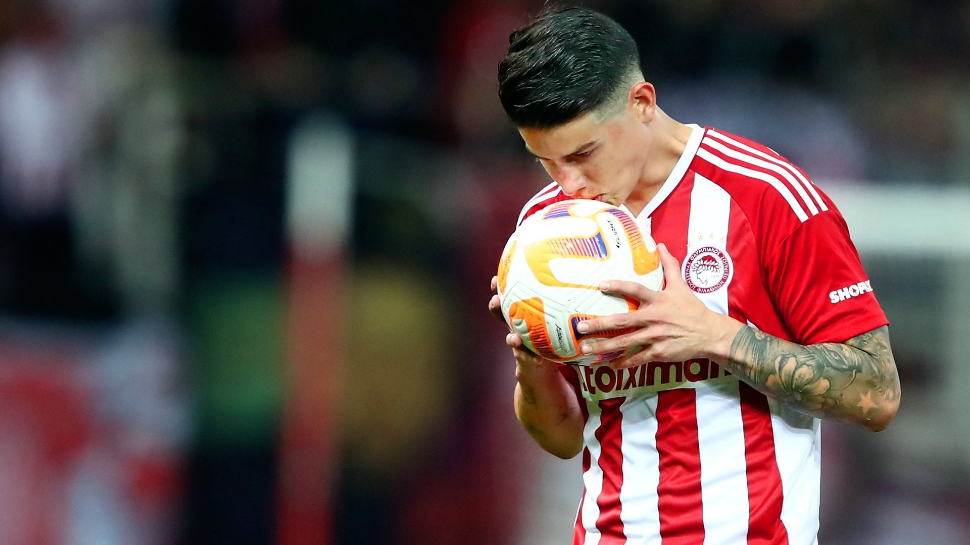 James Rodríguez Olympiacos 2022