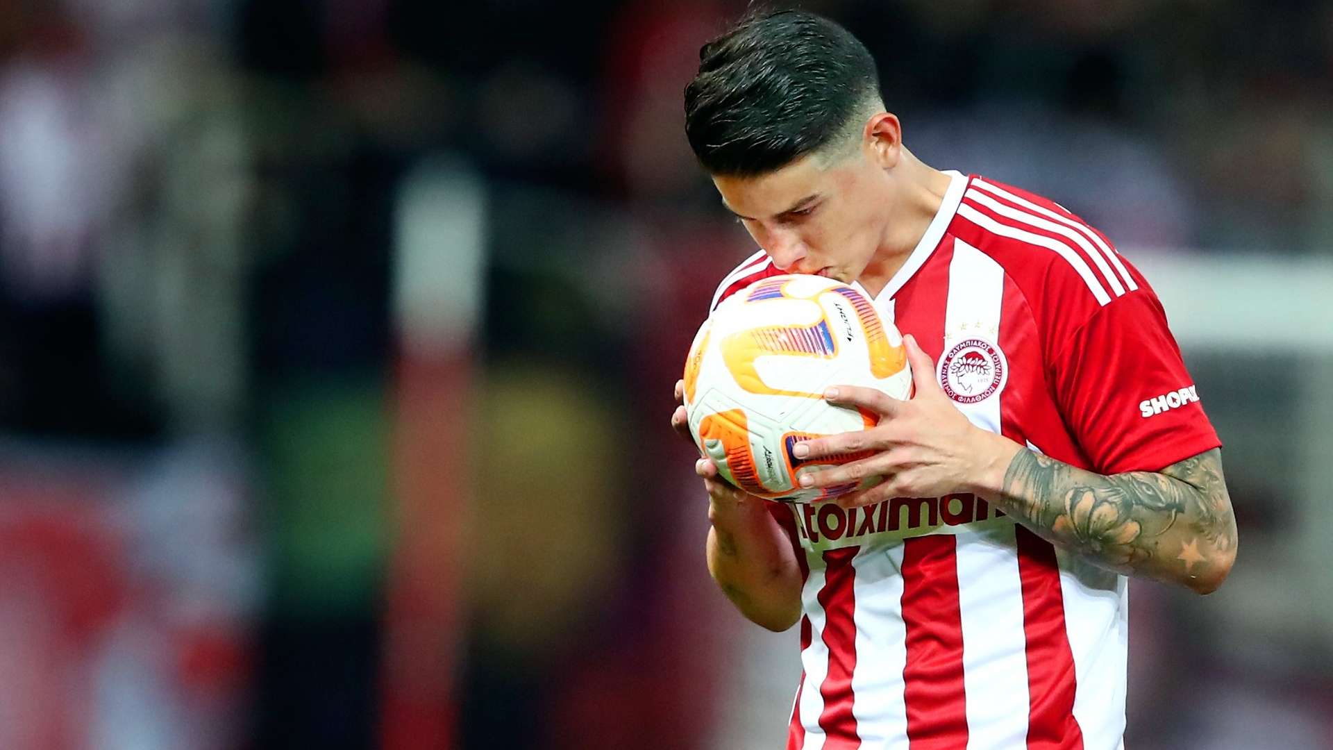 James Rodríguez Olympiacos 2022