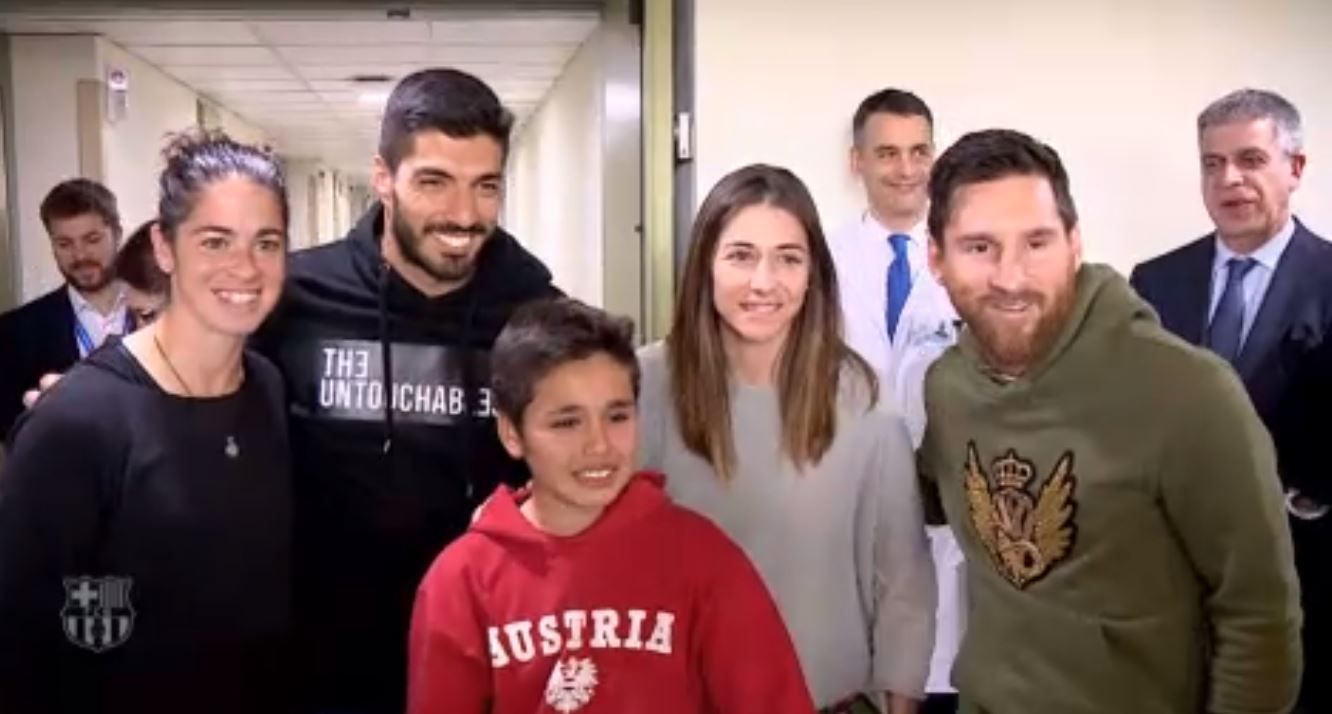 Luis Suarez Lionel Messi