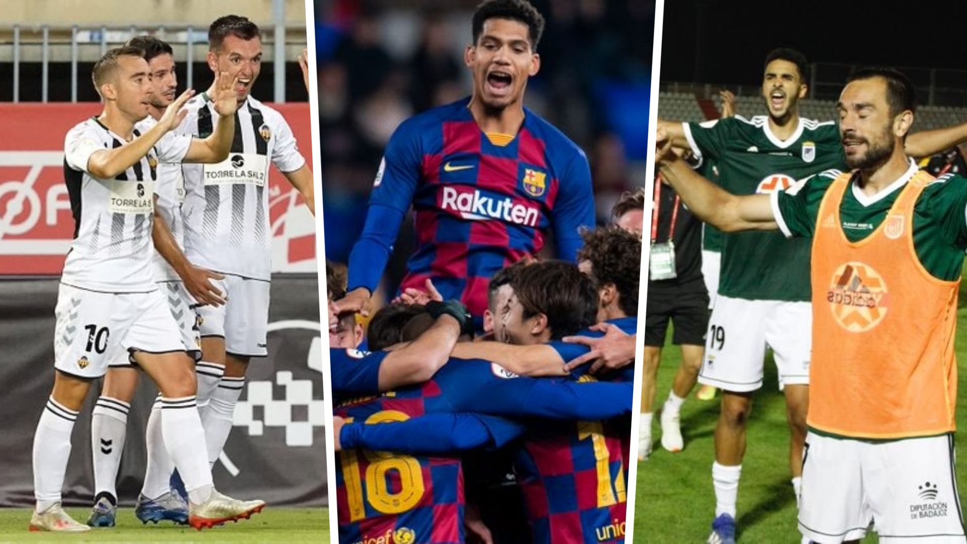 Castellón Barcelona B Badajoz Segunda B