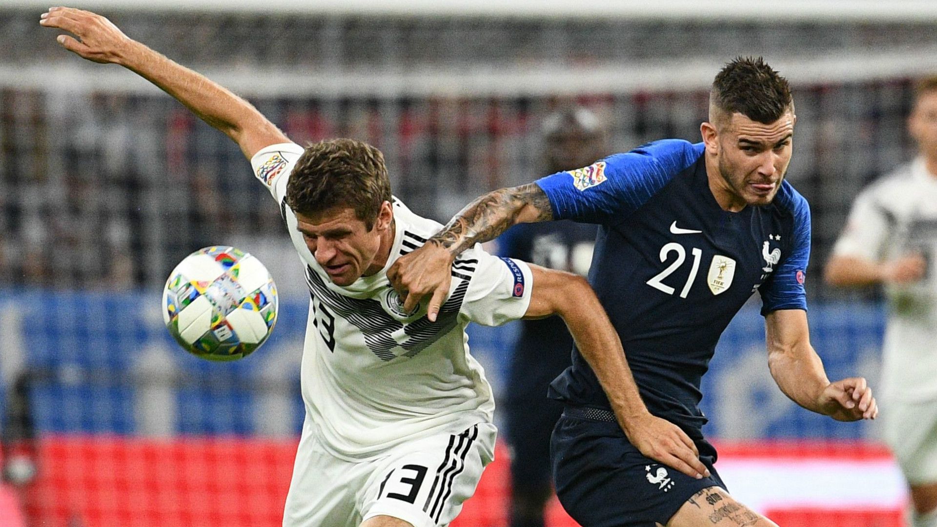 THOMAS MÜLLER GERMANY LUCAS HERNANDEZ FRANCE NATIONS LEAGUE 06092018