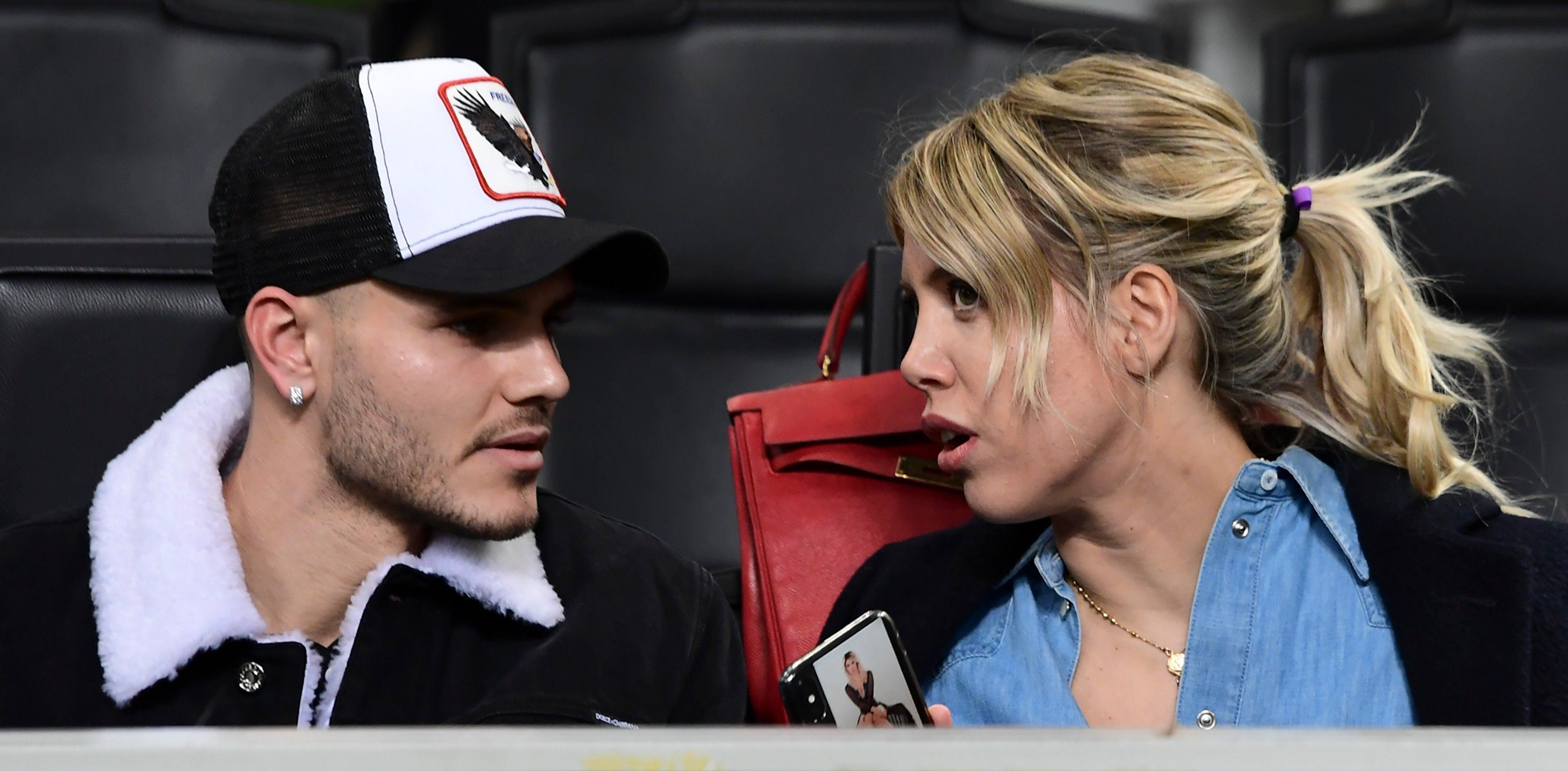 Mauro Icardi Wanda Nara - Inter Rapid