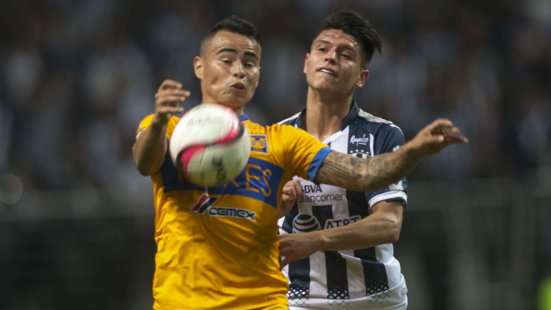 Lucas Zelarayan Tigres Jonathan Gonzalez Monterrey