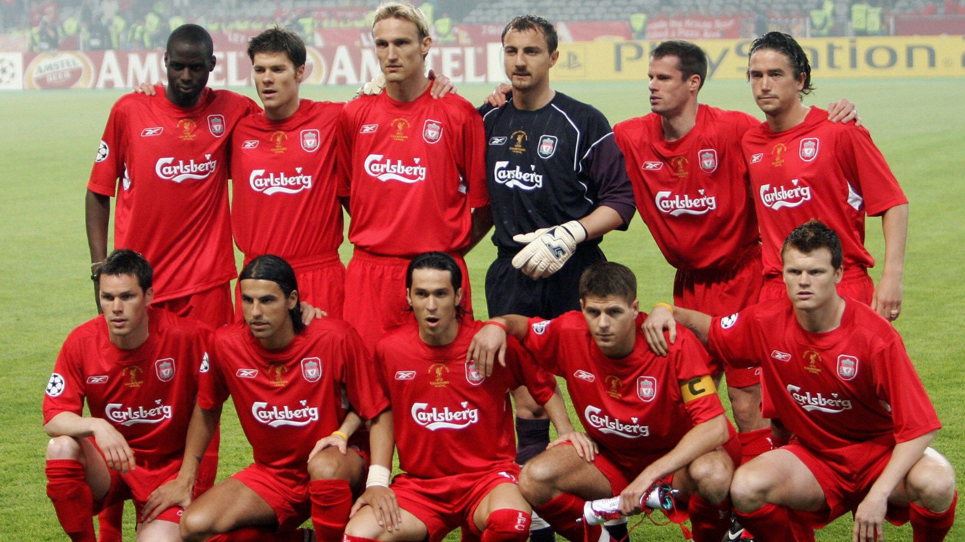 Liverpool team 2005 Champions League final