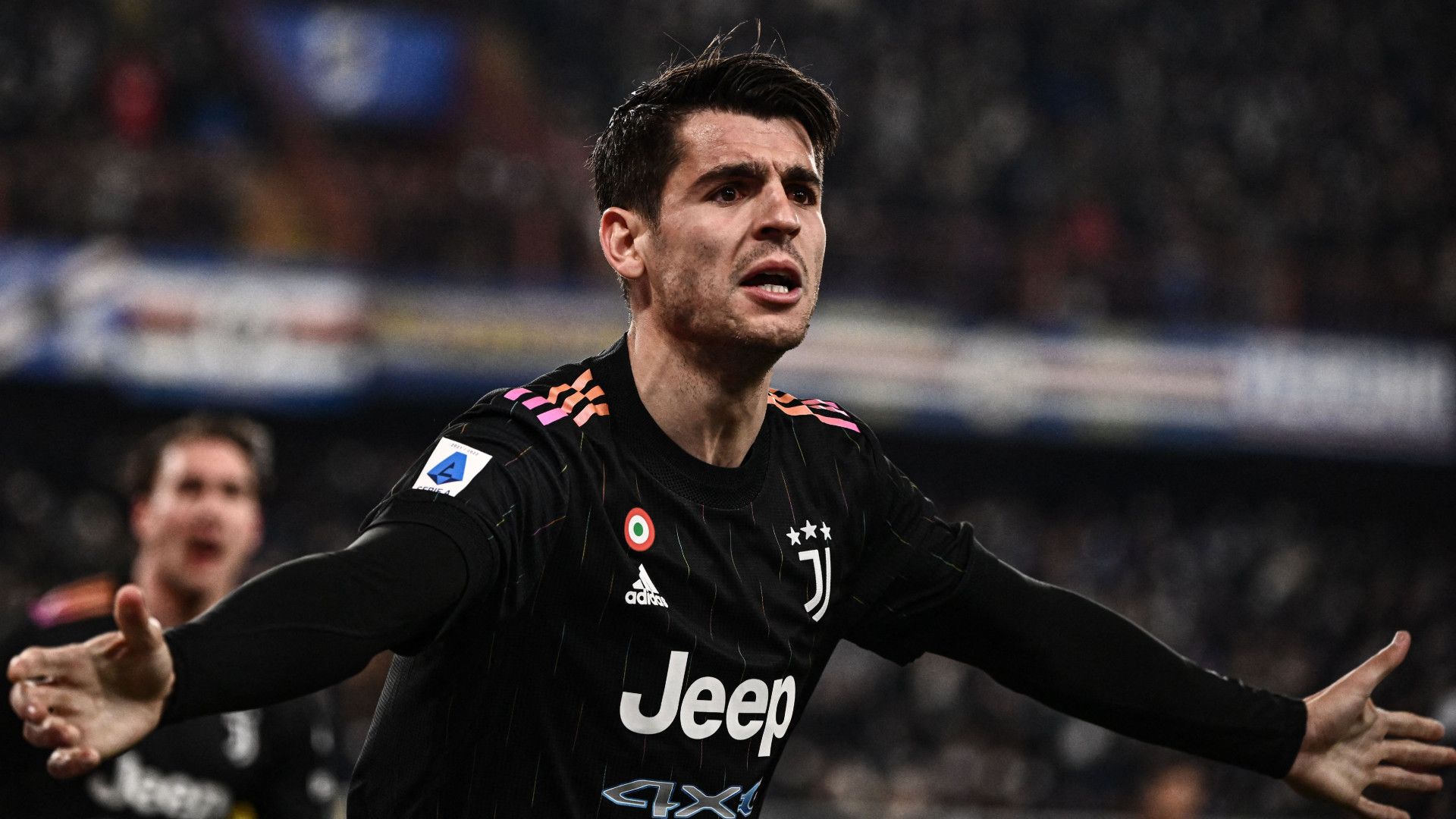 Alvaro Morata Sampdoria Juventus Serie A 202122