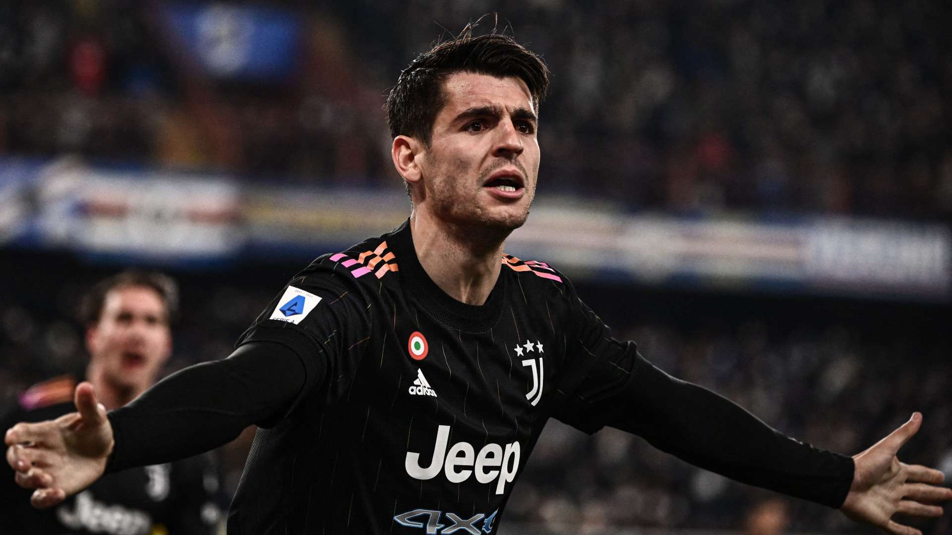 Alvaro Morata Sampdoria Juventus Serie A 202122