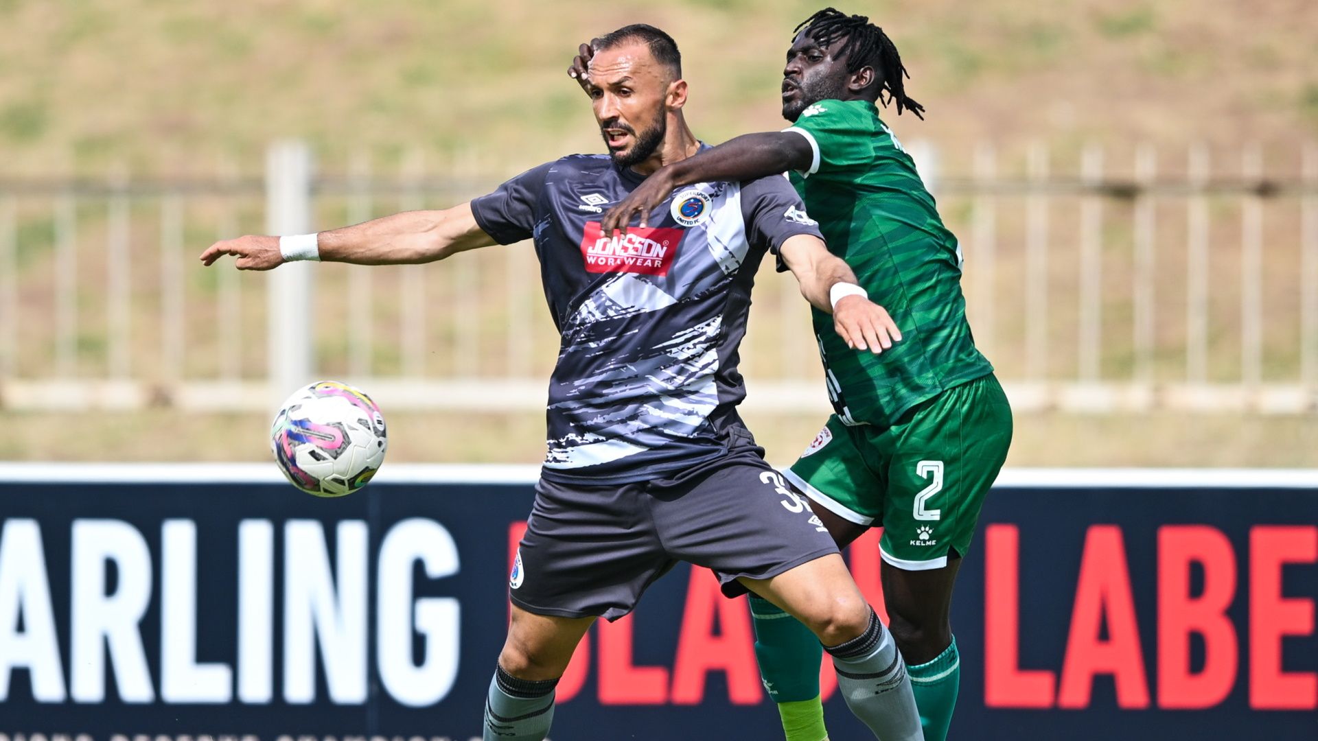 Samir Nurkovic & Alves Ngakosso-Oko, Sekhukhune United vs SuperSport United, February 2025