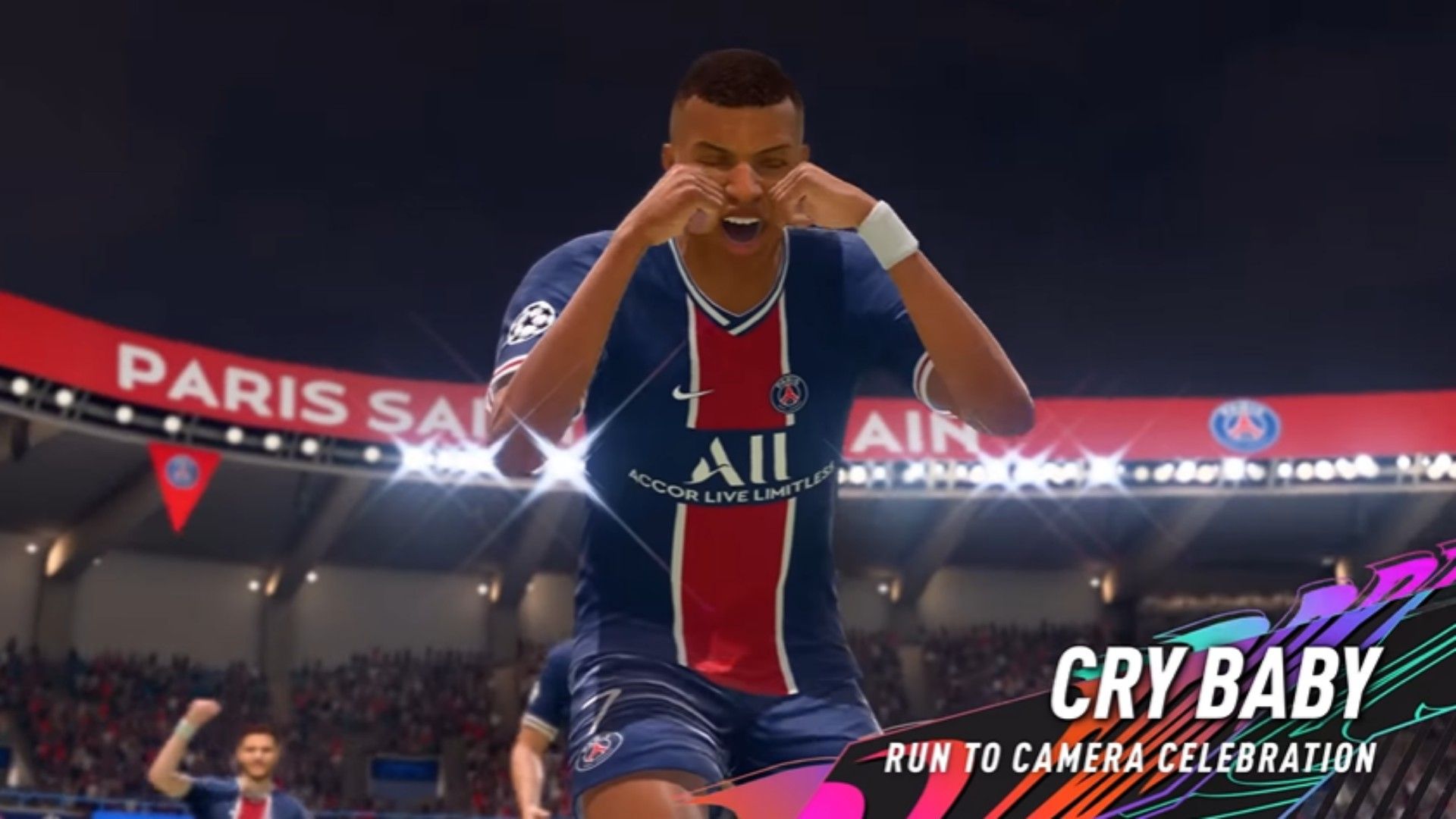 Bebé llorón nuevo festejo FIFA 21