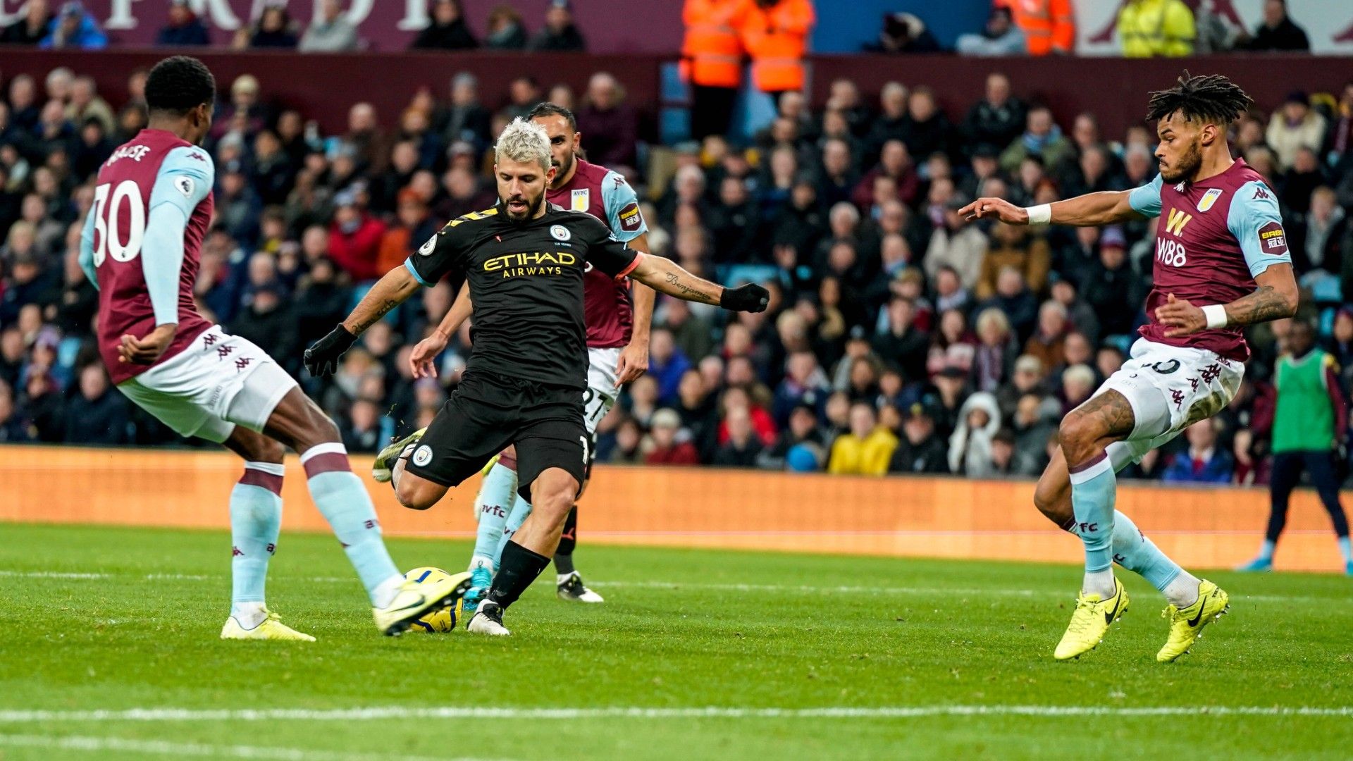 GERMANY ONLY Aston Villa Manchester City Premier League 2020