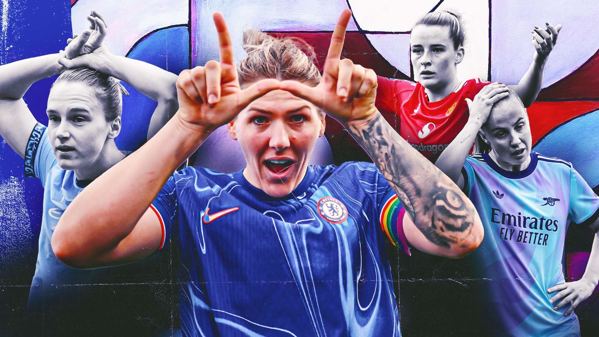 Chelsea WSL dynasty GFX
