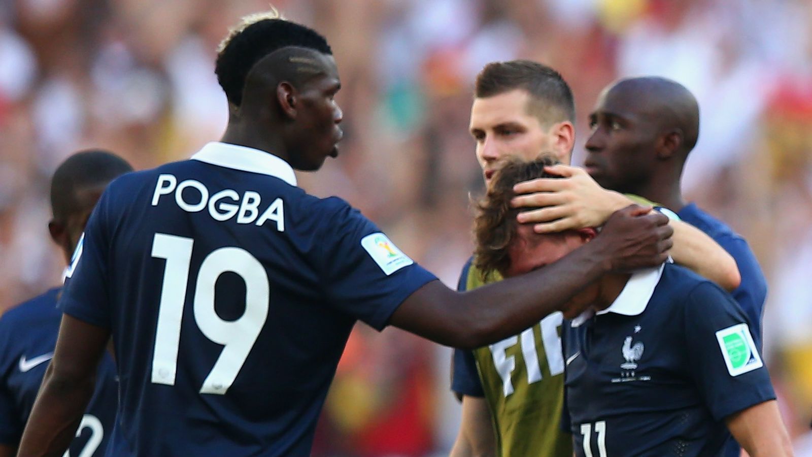 Pogba Griezmann França 2014 07072016