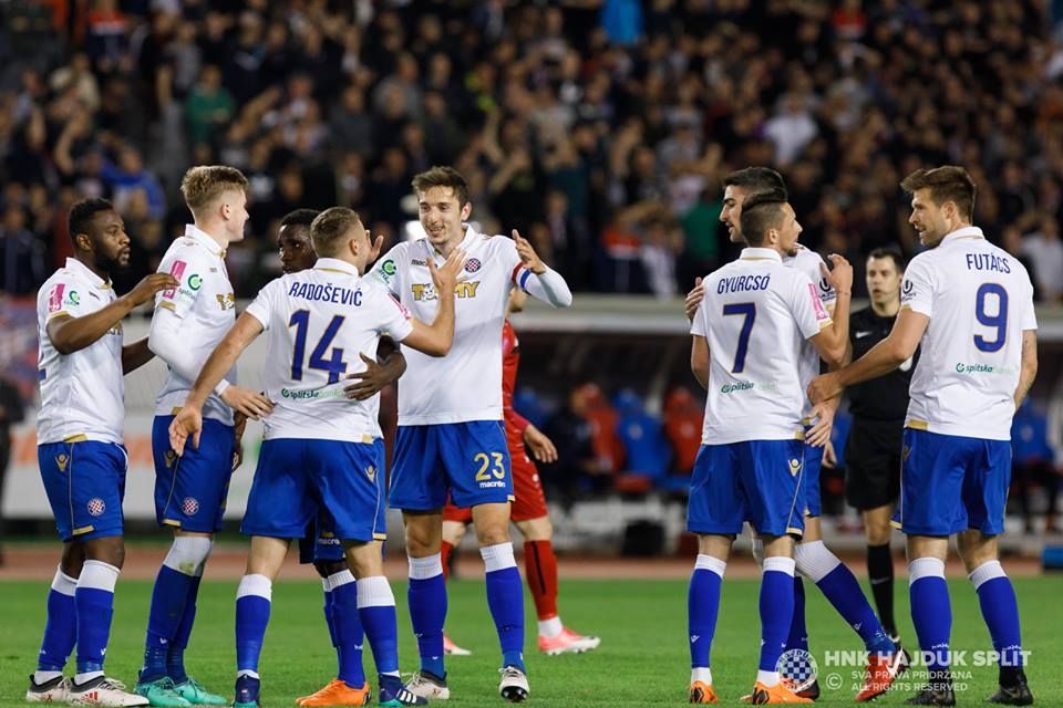 Gyurcsó Ádám és Futács Márkó Hajduk Split