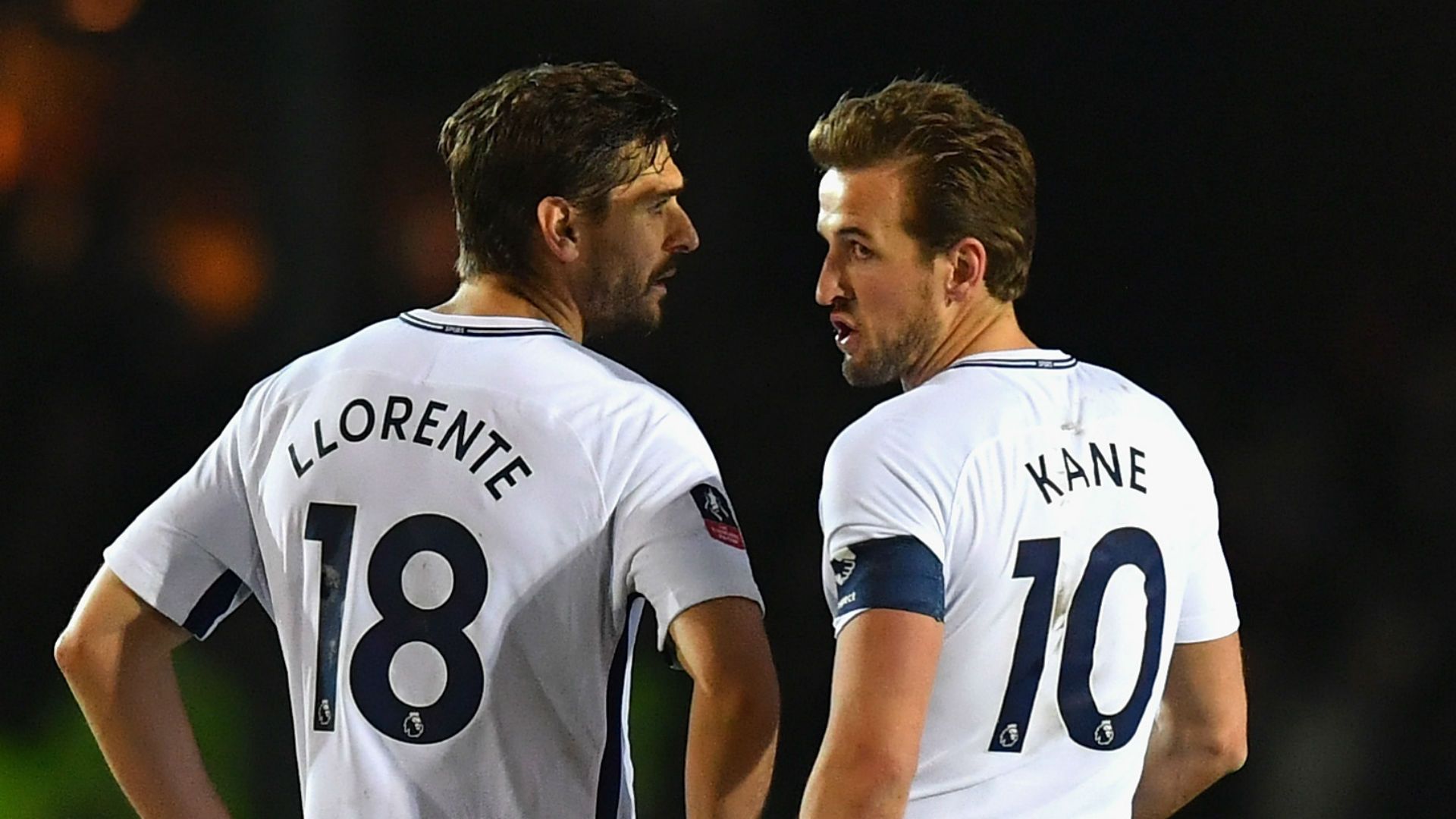 Fernando Llorente Harry Kane Tottenham 27012018